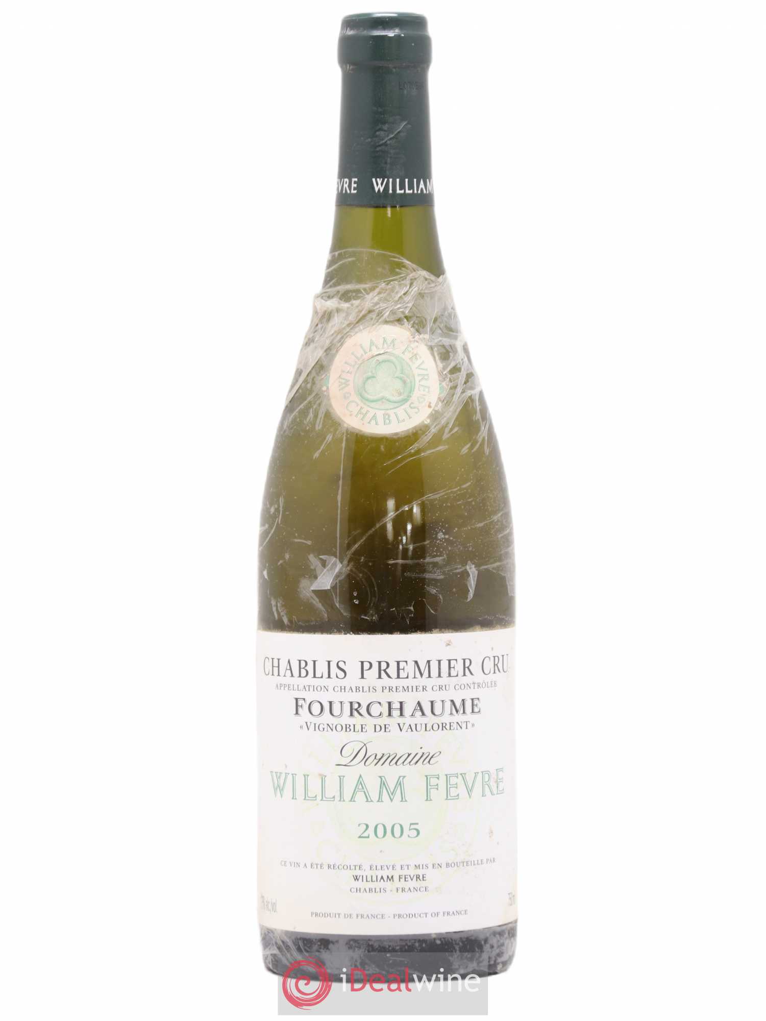 Chablis 1er Cru Vaulorent William Fèvre Fourchaume 2005 - Lot de 1 bouteille - 0