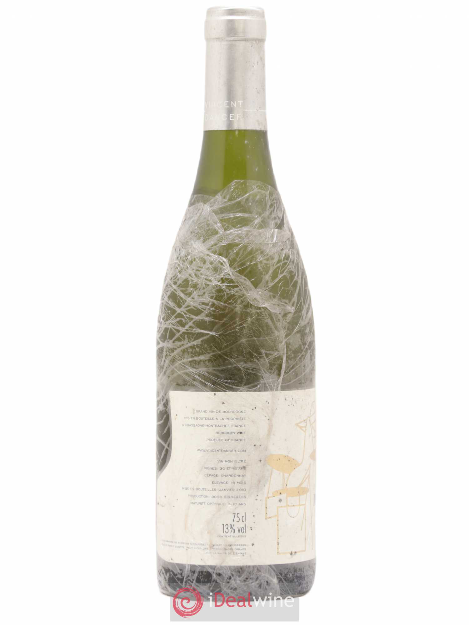 Chassagne-Montrachet 1er Cru La Romanée Vincent Dancer 2008 - Lot de 1 bouteille - 1