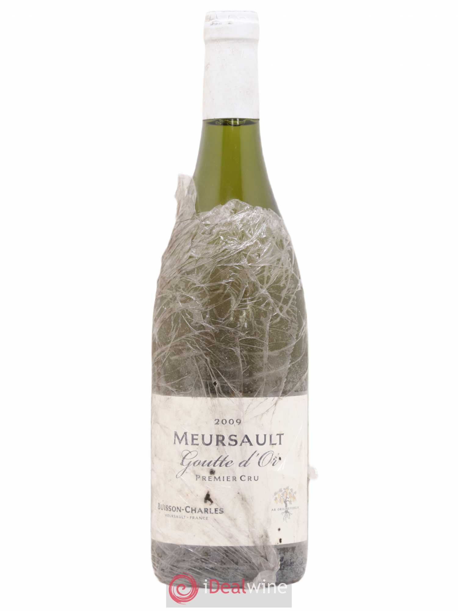 Meursault 1er Cru Goutte d'Or Buisson-Charles (Domaine) 2009 - Lot de 1 bouteille - 0
