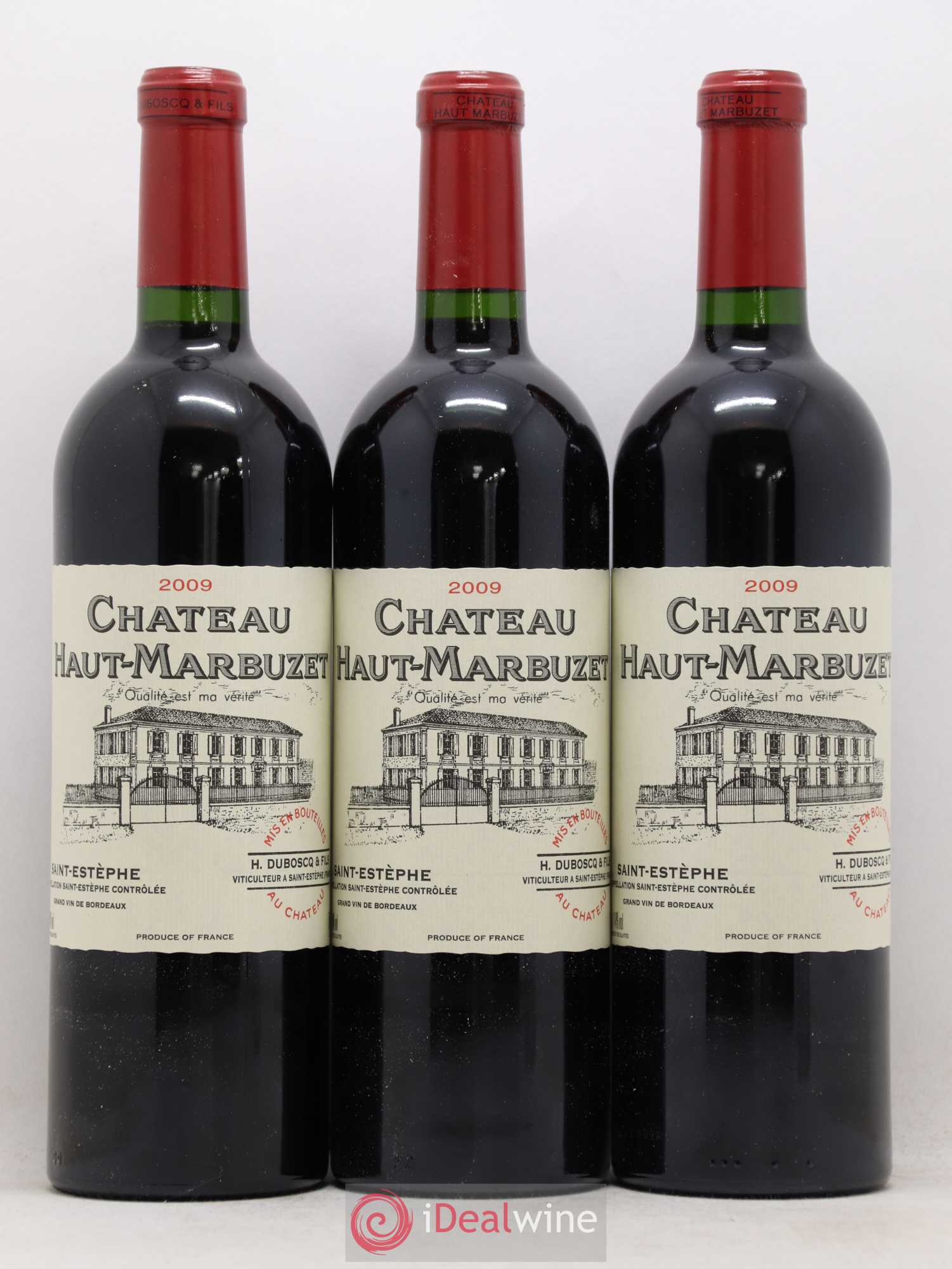 Château Haut Marbuzet 2009 - Lot de 6 bouteilles - 2