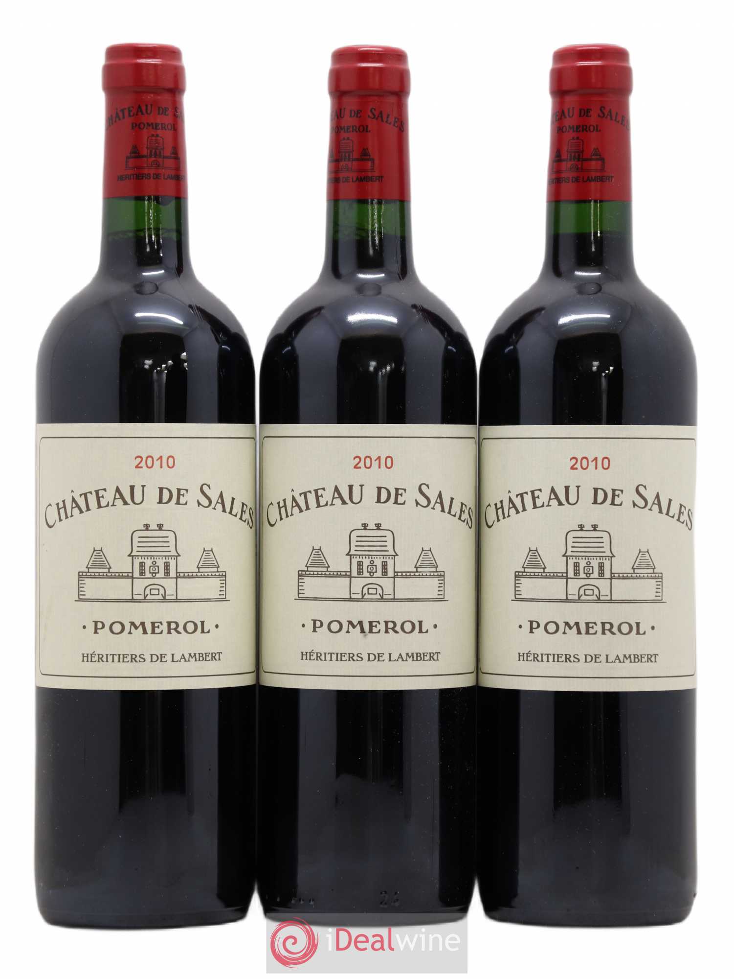 Château de Sales 2010 - Lot de 3 bouteilles - 0