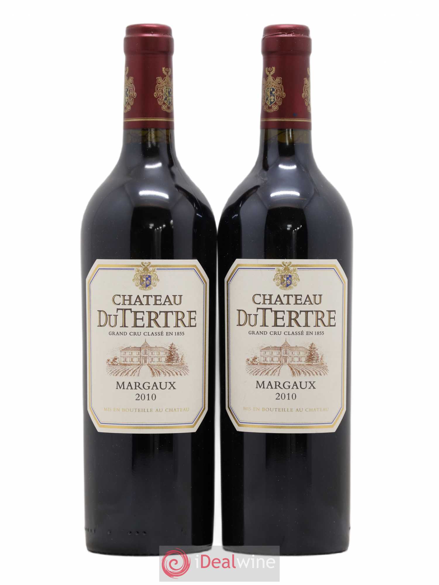 Château du Tertre 5ème Grand Cru Classé 2010 - Lot de 2 bouteilles - 0