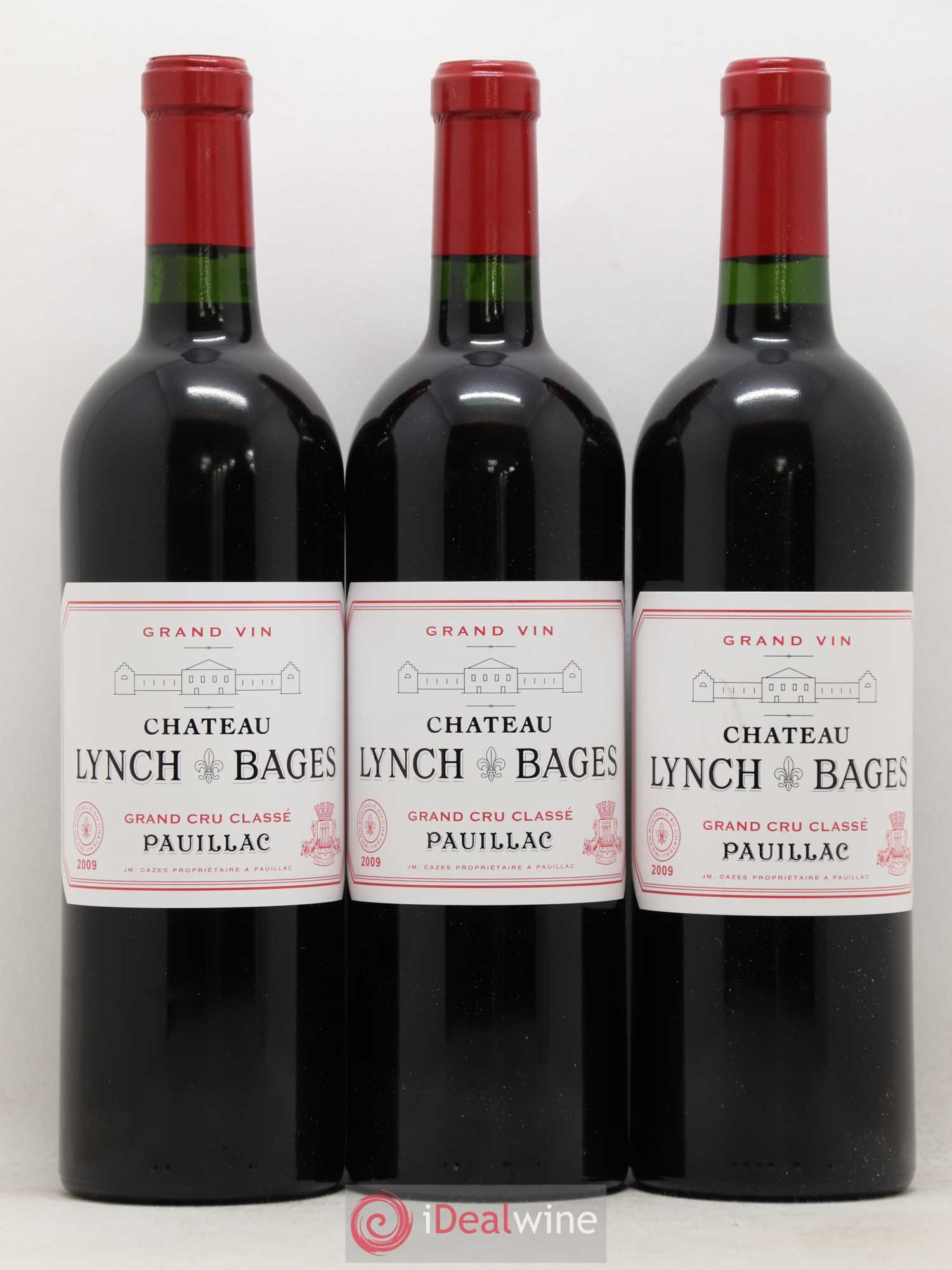 Château Lynch Bages 5ème Grand Cru Classé 2009 - Lot de 6 bouteilles - 1