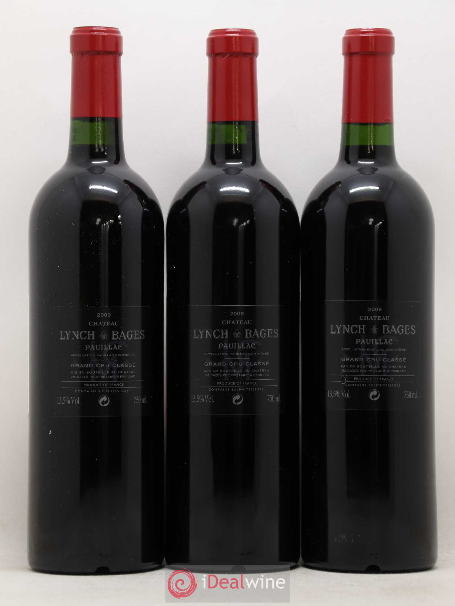Château Lynch Bages 5ème Grand Cru Classé 2009 - Lot de 6 bouteilles - 2