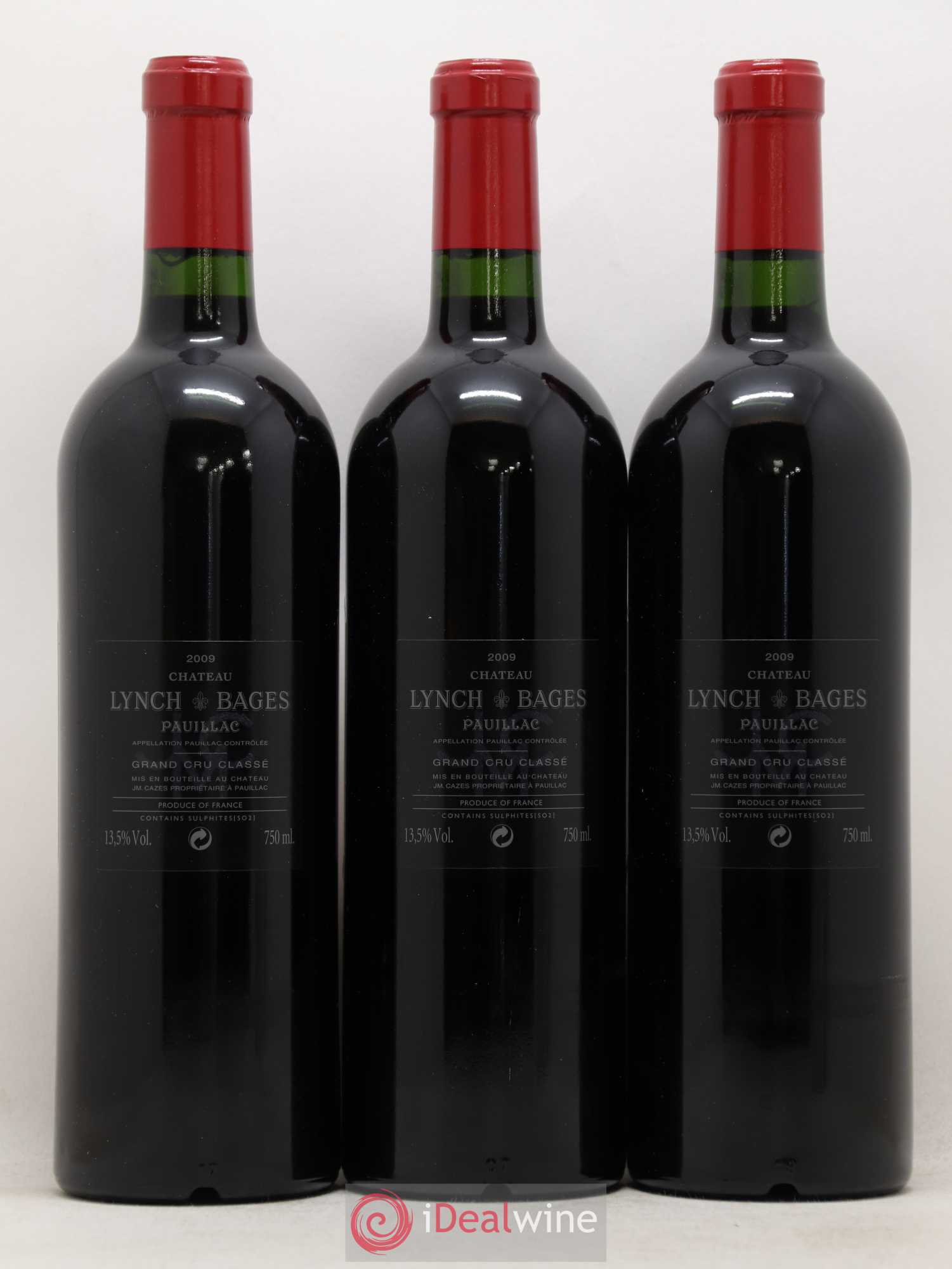 Château Lynch Bages 5ème Grand Cru Classé 2009 - Lot de 6 bouteilles - 4