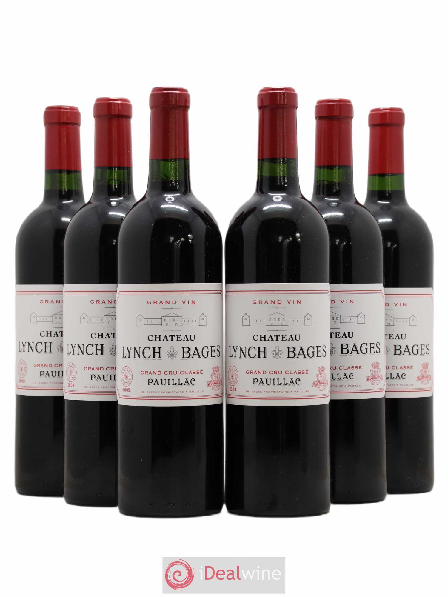 Château Lynch Bages 5ème Grand Cru Classé 2009 - Lot de 6 bouteilles - 0