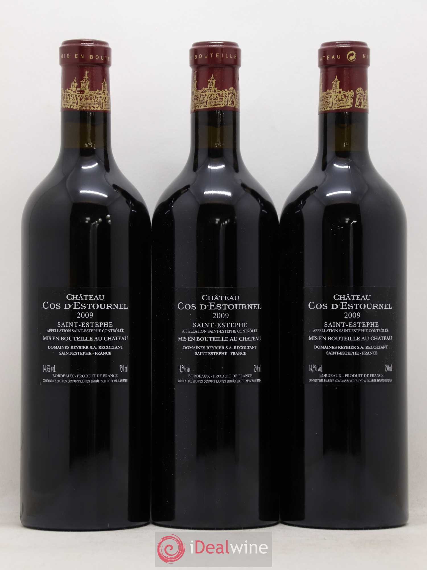 Cos d'Estournel 2ème Grand Cru Classé 2009 - Lot de 6 bouteilles - 4