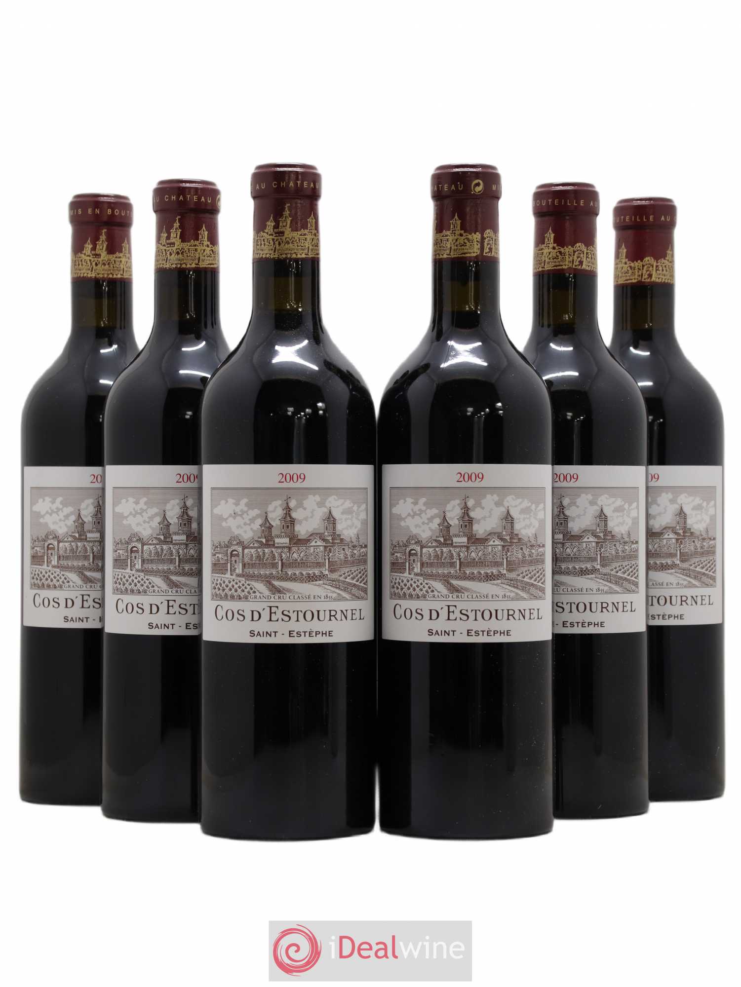 Cos d'Estournel 2ème Grand Cru Classé 2009 - Lot de 6 bouteilles - 0