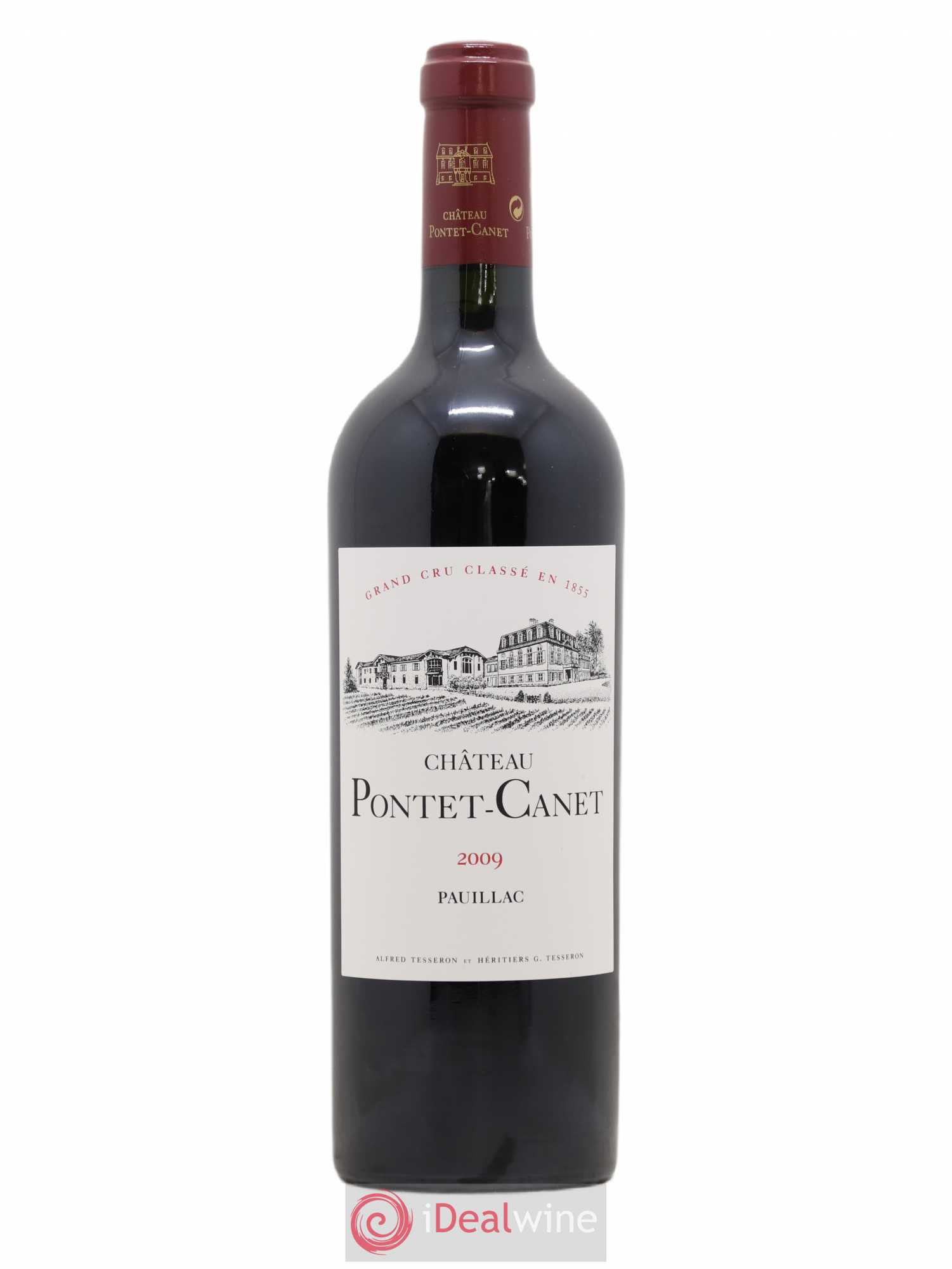 Château Pontet Canet 5ème Grand Cru Classé 2009 - Lot de 1 bouteille - 0