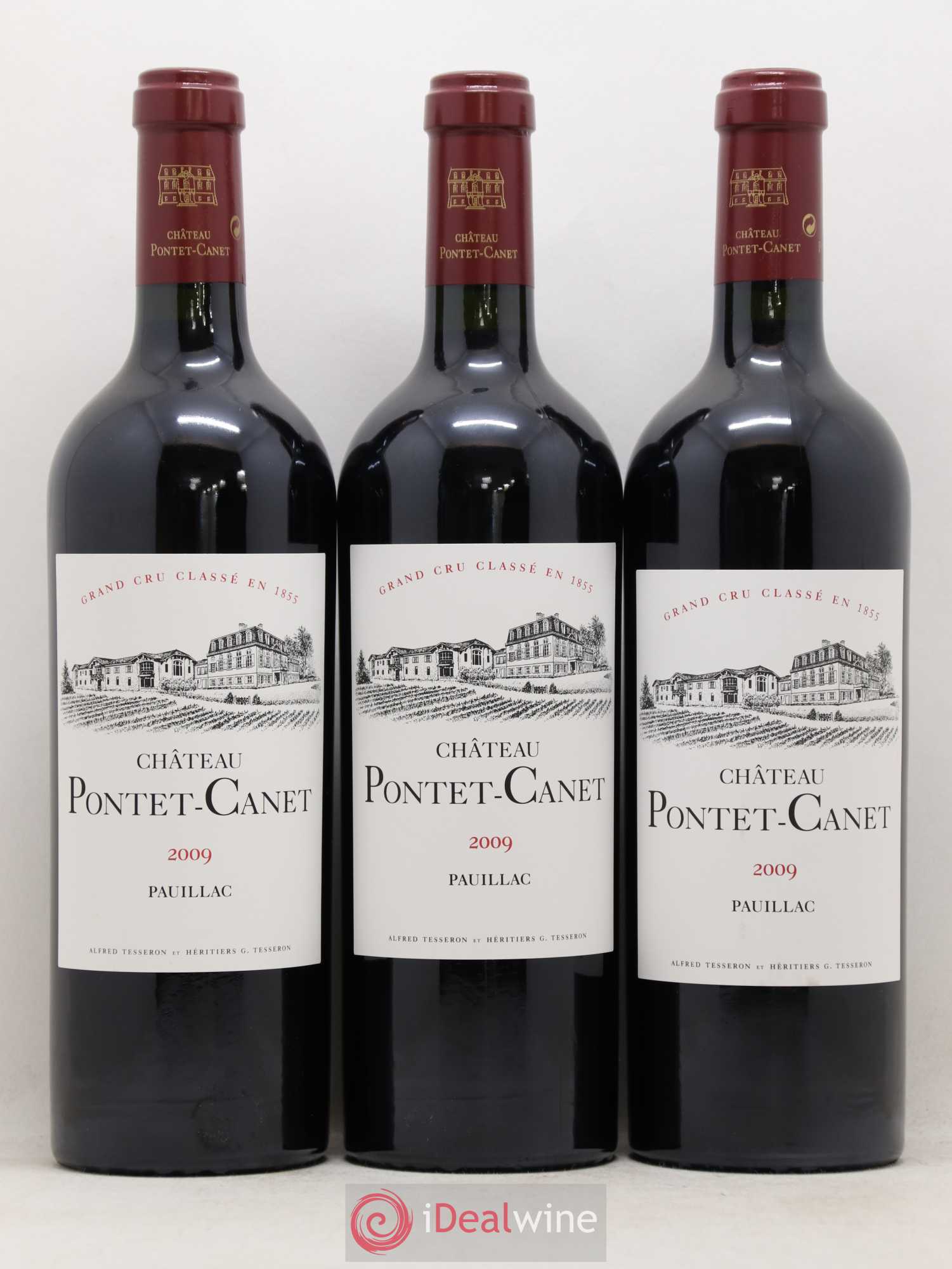 Château Pontet Canet 5ème Grand Cru Classé 2009 - Lot de 6 bouteilles - 3