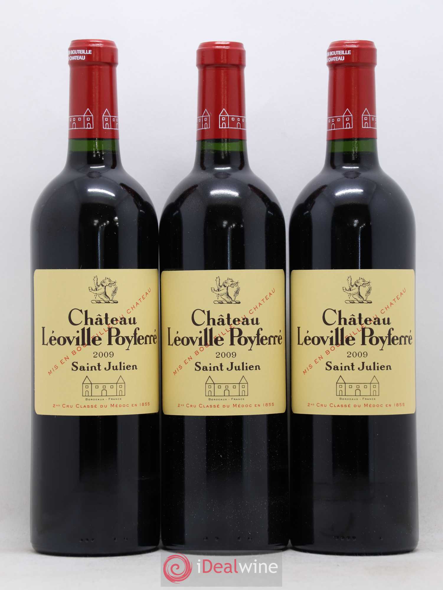 Château Léoville Poyferré 2ème Grand Cru Classé 2009 - Lot de 12 bouteilles - 3