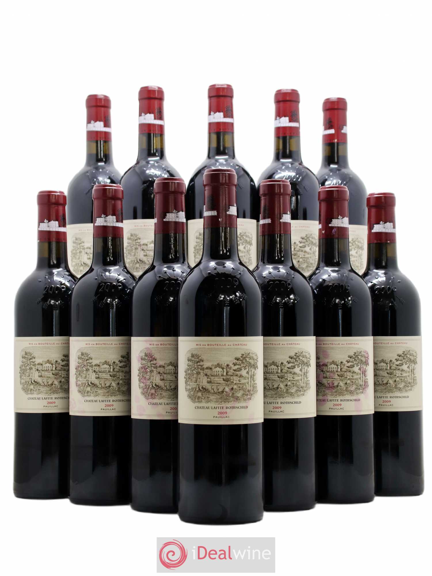 Château Lafite Rothschild 1er Grand Cru Classé 2009 - Lot de 12 bouteilles - 0