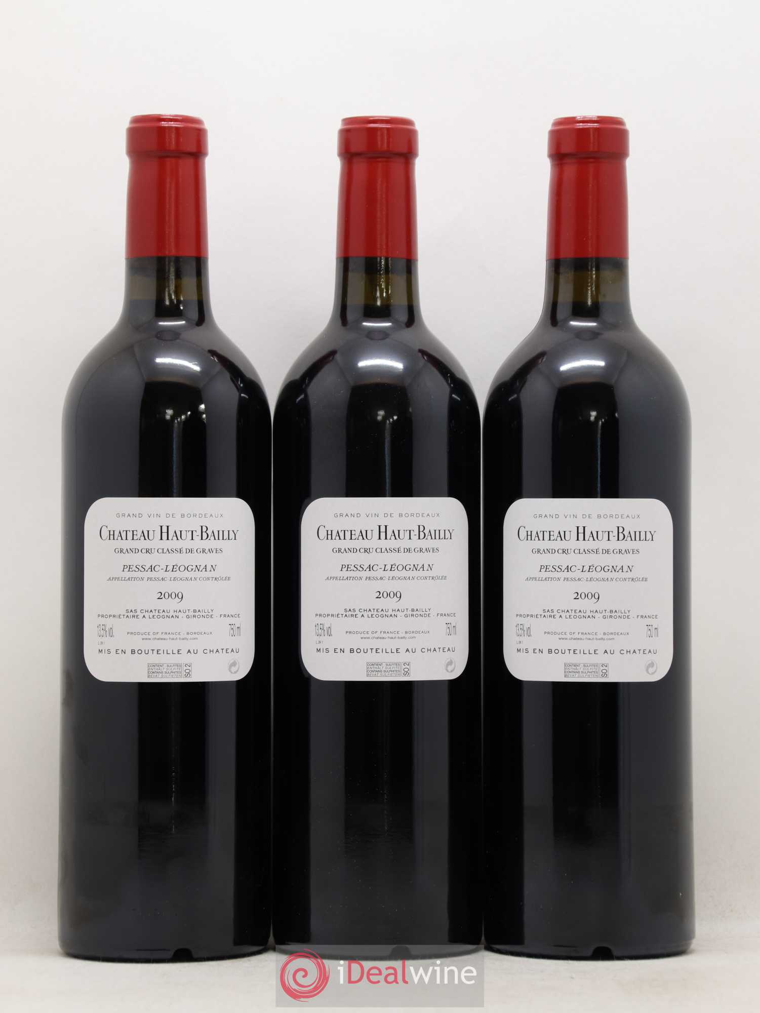 Château Haut-Bailly Cru Classé de Graves 2009 - Lot de 12 bouteilles - 4
