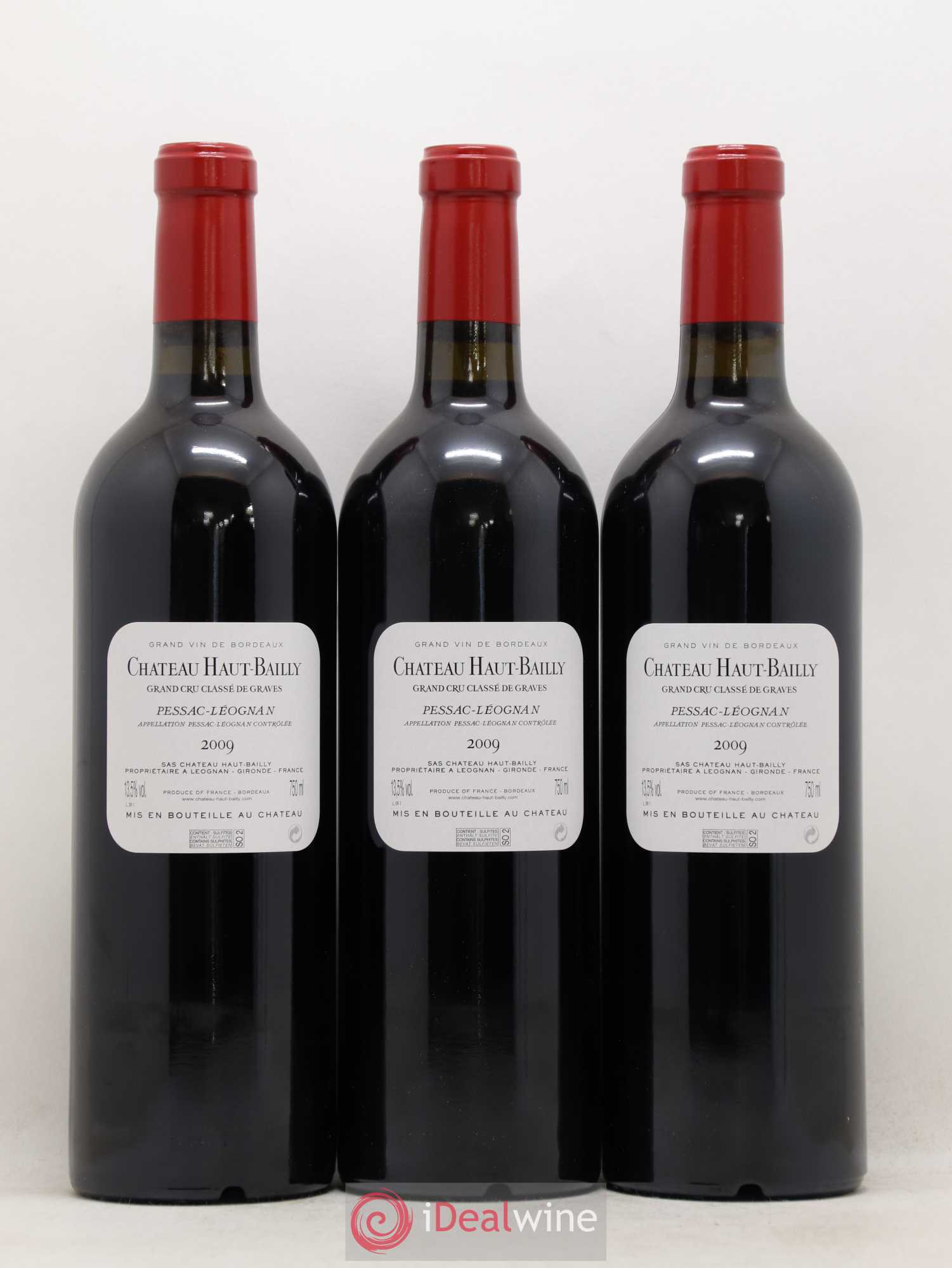 Château Haut-Bailly Cru Classé de Graves 2009 - Lot de 12 bouteilles - 6