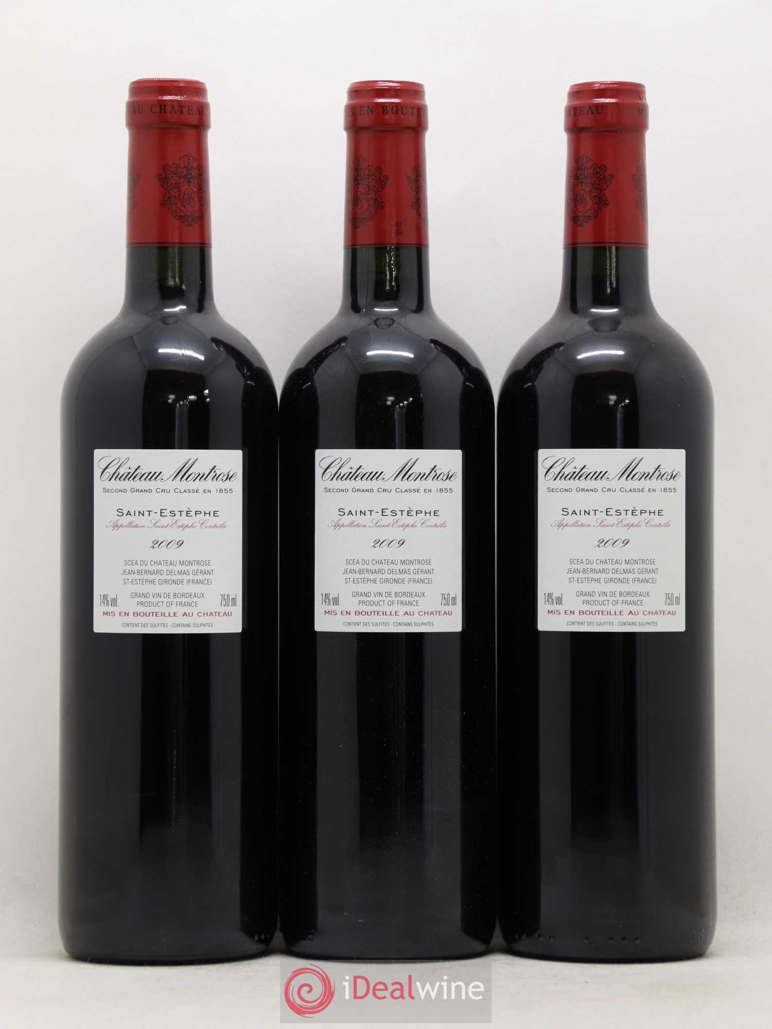 Château Montrose 2ème Grand Cru Classé 2009 - Lot de 12 bouteilles - 2