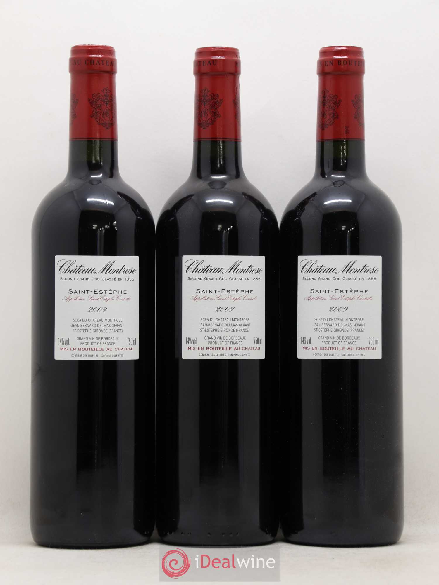 Château Montrose 2ème Grand Cru Classé 2009 - Lot de 12 bouteilles - 4