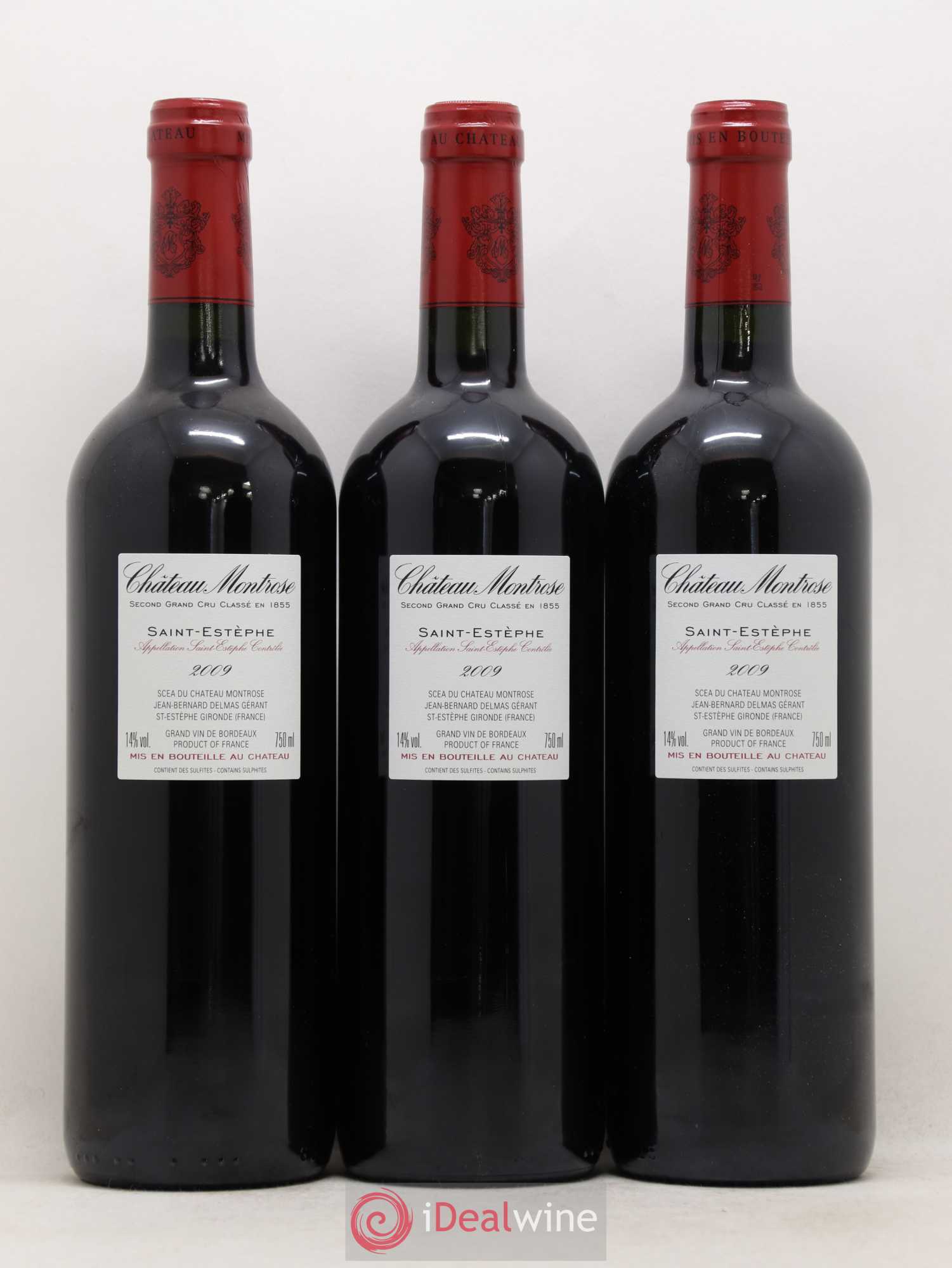 Château Montrose 2ème Grand Cru Classé 2009 - Lot de 12 bouteilles - 6