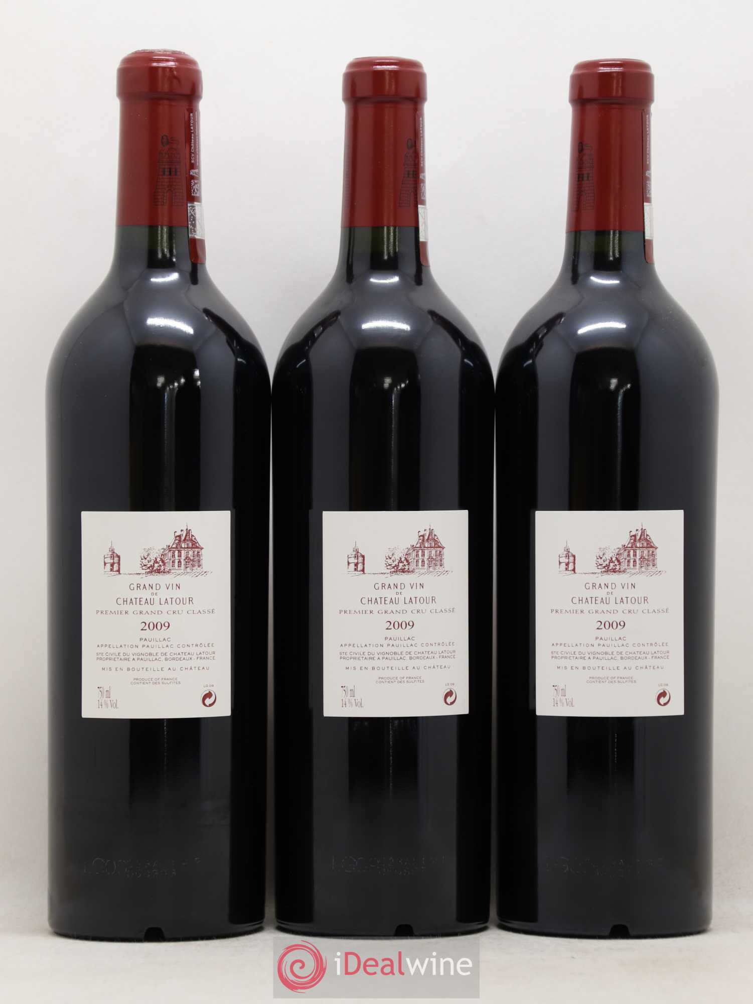Château Latour 1er Grand Cru Classé 2009 - Lot de 12 bouteilles - 4