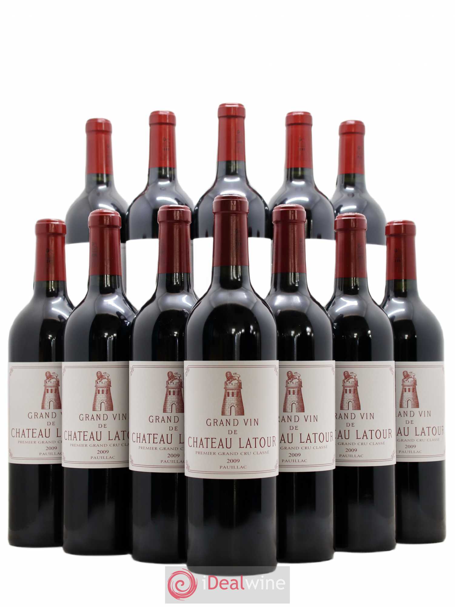 Château Latour 1er Grand Cru Classé 2009 - Lot de 12 bouteilles - 0