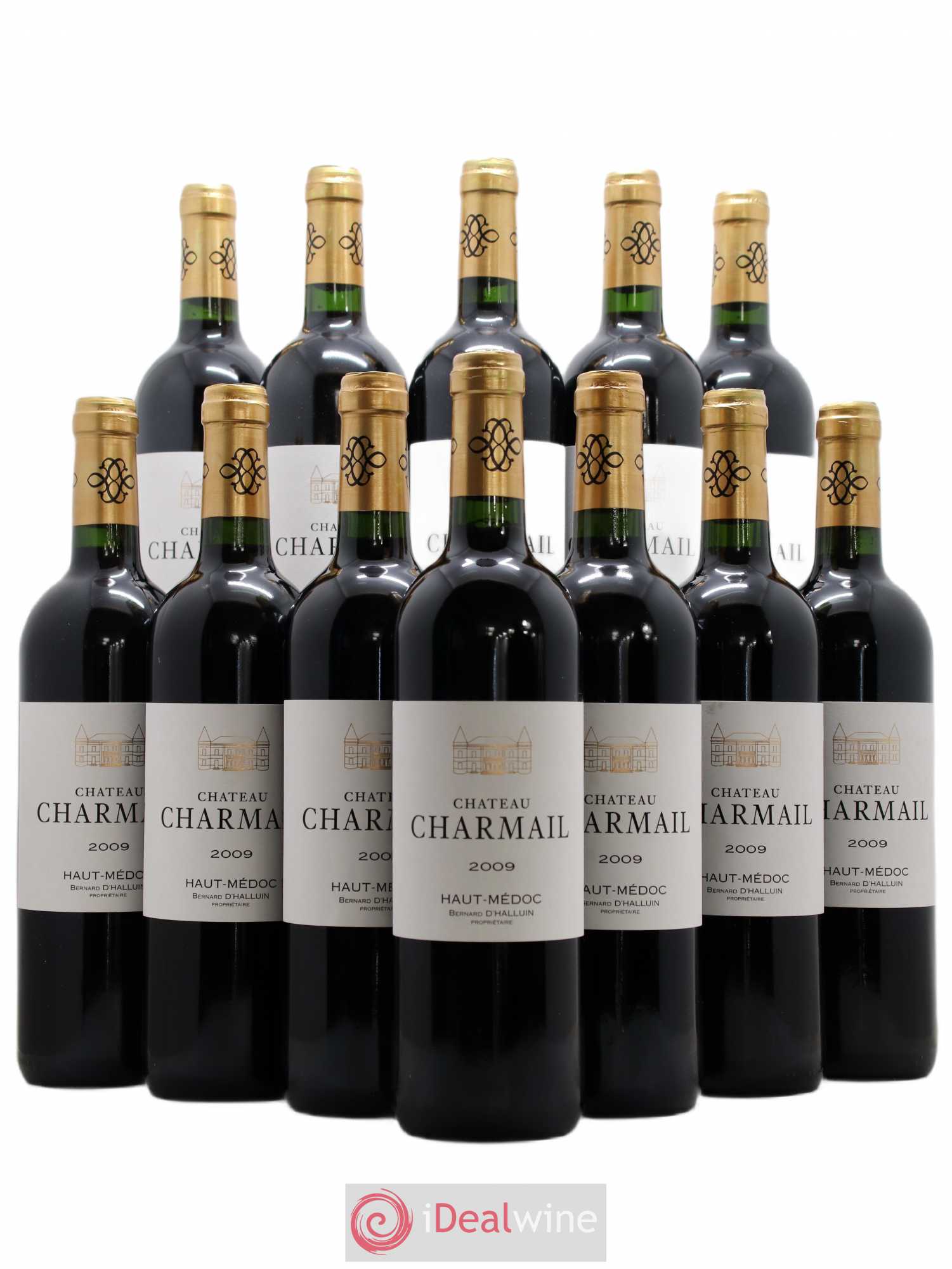 Château Charmail Cru Bourgeois 2009 - Lot de 12 bouteilles - 0