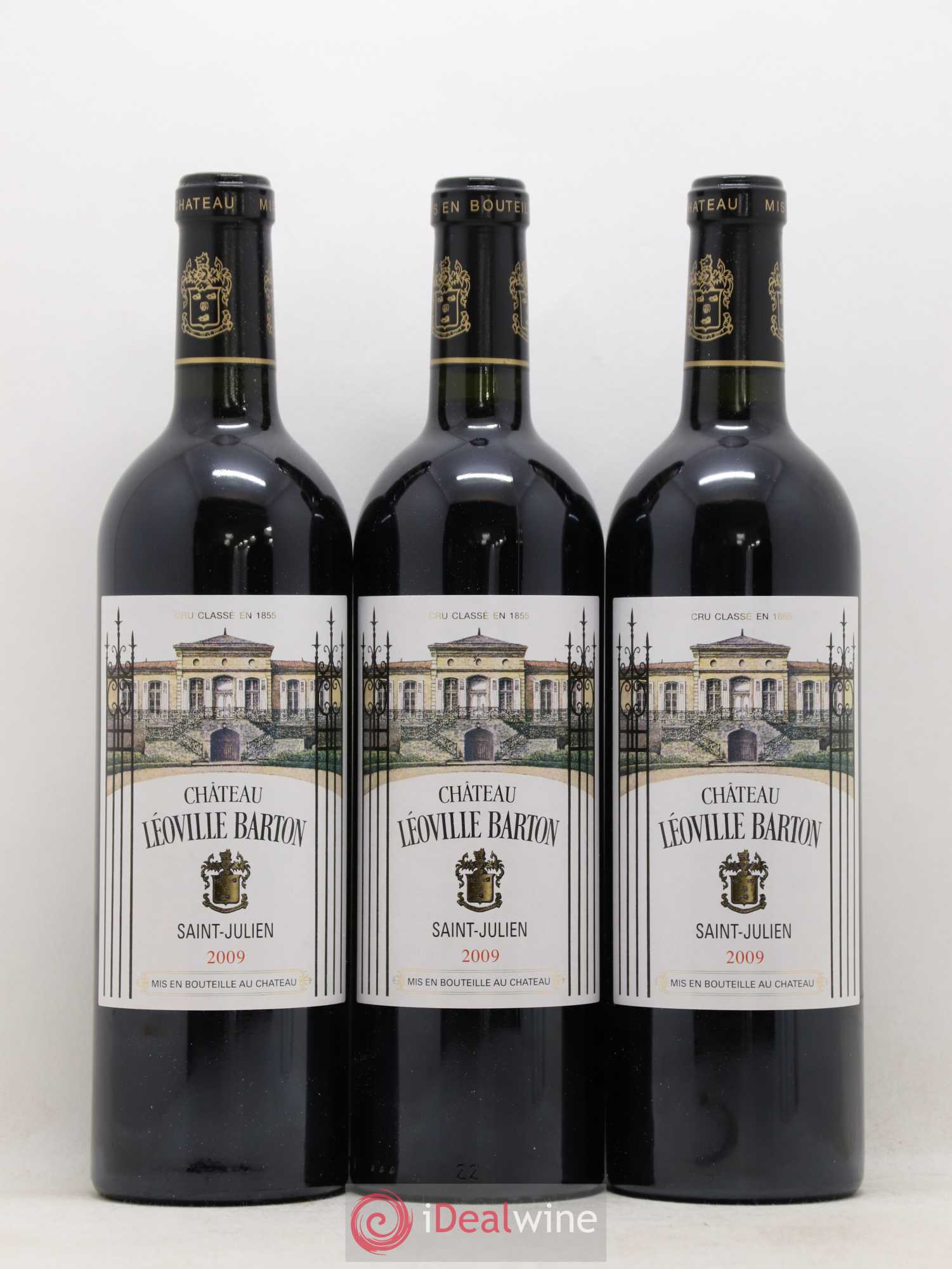 Château Léoville Barton 2ème Grand Cru Classé 2009 - Lot de 12 bouteilles - 1