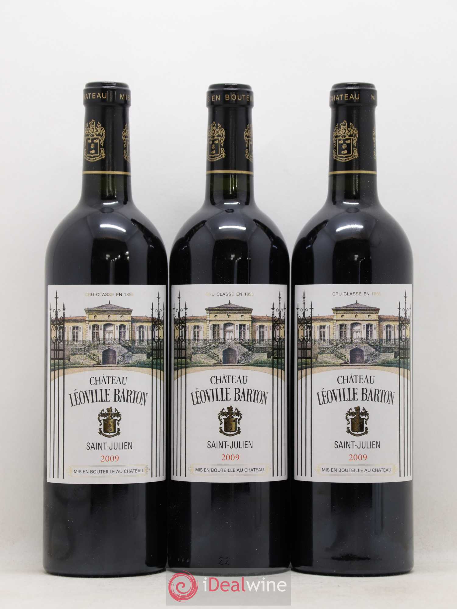 Château Léoville Barton 2ème Grand Cru Classé 2009 - Lot de 12 bouteilles - 2