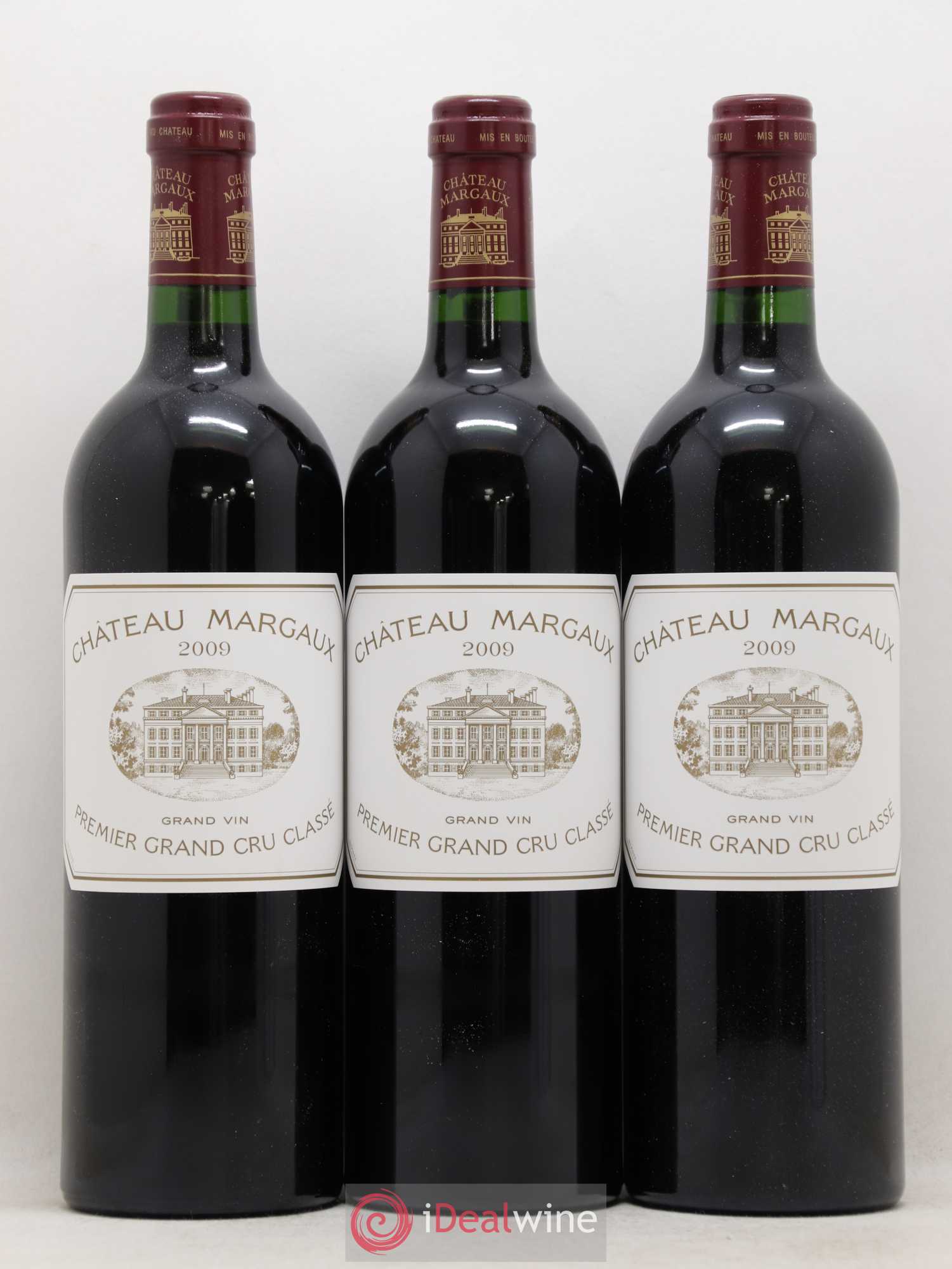 Château Margaux 1er Grand Cru Classé 2009 - Lot de 12 bouteilles - 1