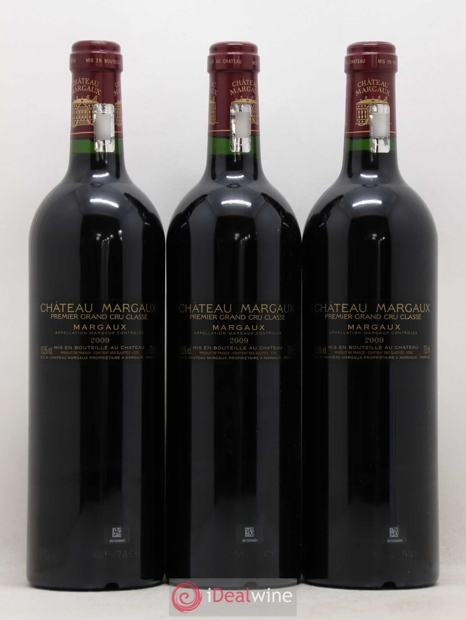 Château Margaux 1er Grand Cru Classé 2009 - Lot de 12 bouteilles - 8
