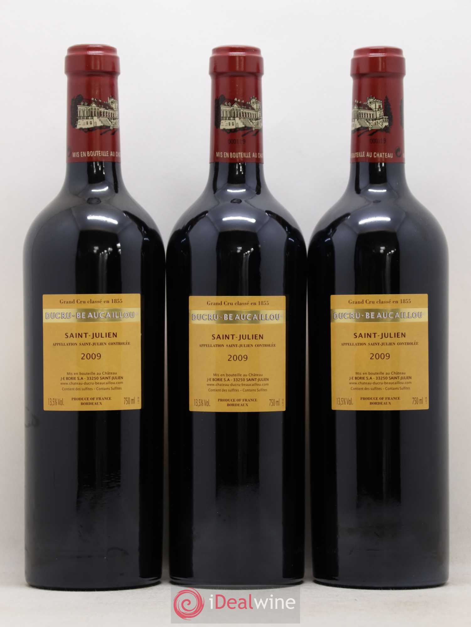 Château Ducru Beaucaillou 2ème Grand Cru Classé 2009 - Lot de 6 bouteilles - 2