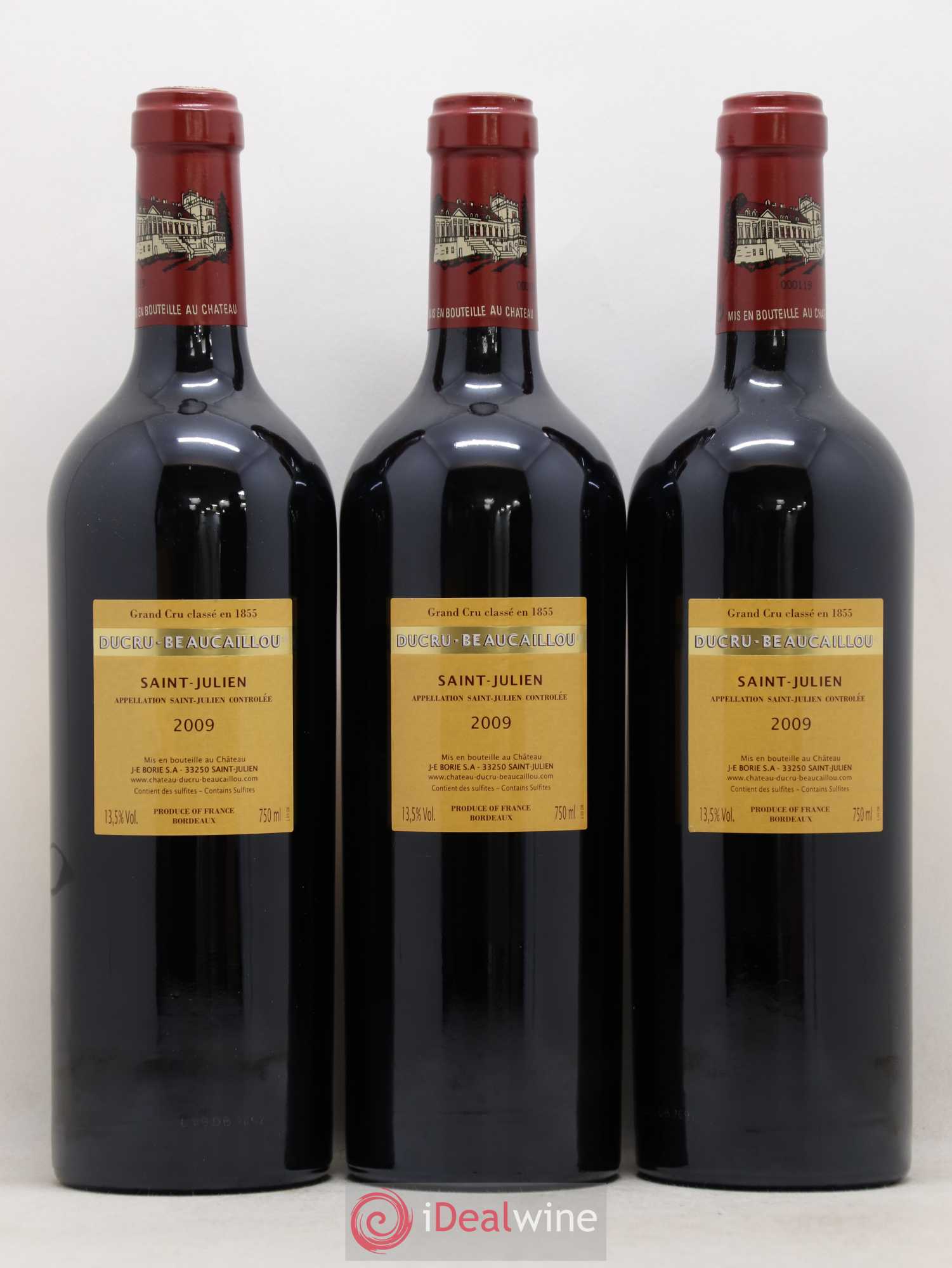 Château Ducru Beaucaillou 2ème Grand Cru Classé 2009 - Lot de 6 bouteilles - 4