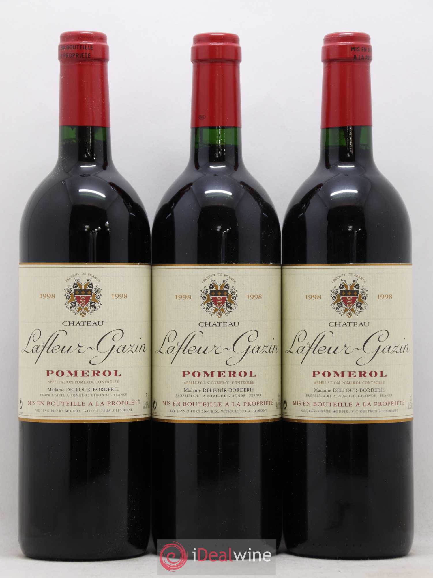 Château Lafleur-Gazin 1998 - Lot de 6 bouteilles - 1