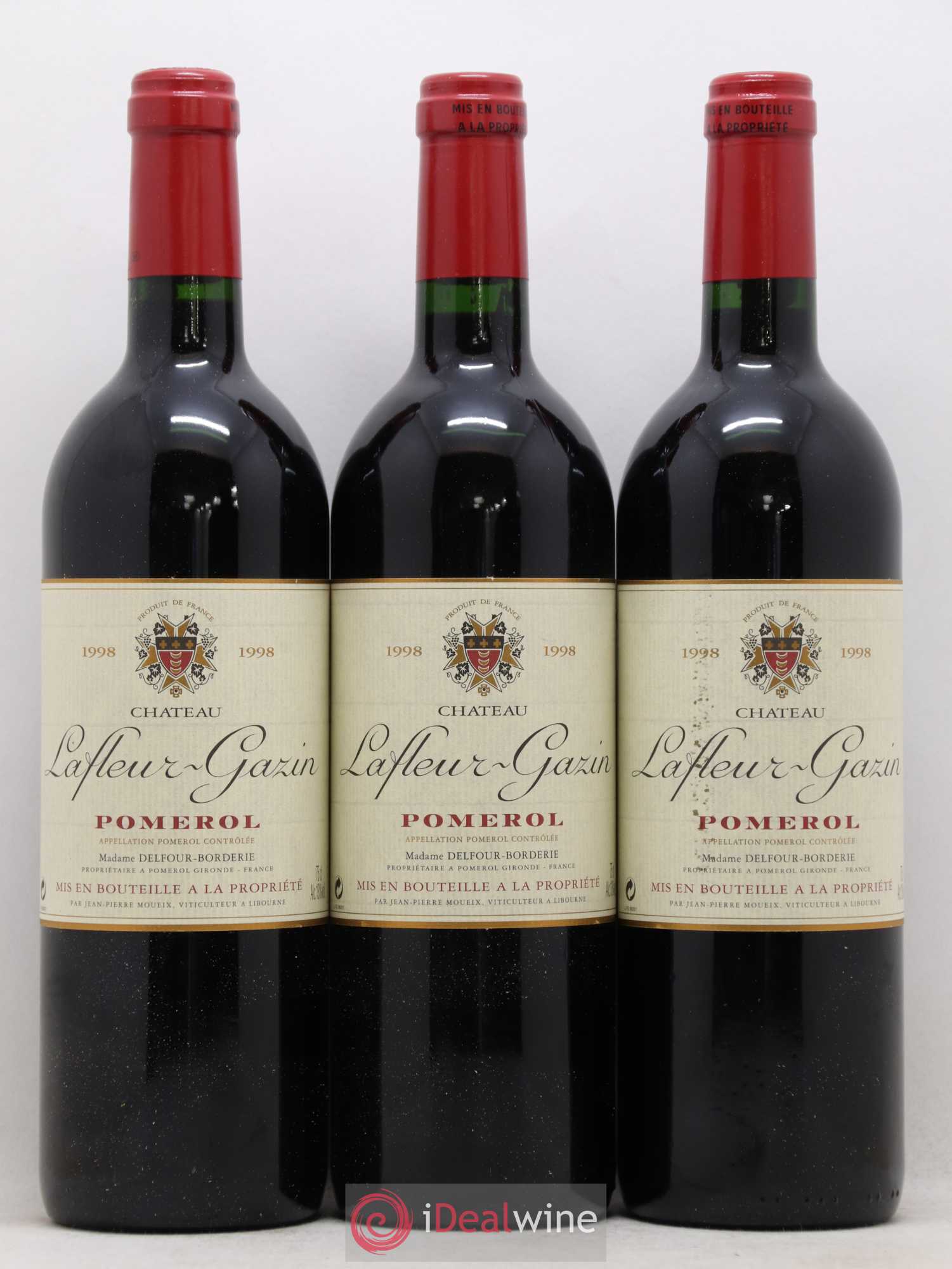 Château Lafleur-Gazin 1998 - Lot de 6 bouteilles - 2