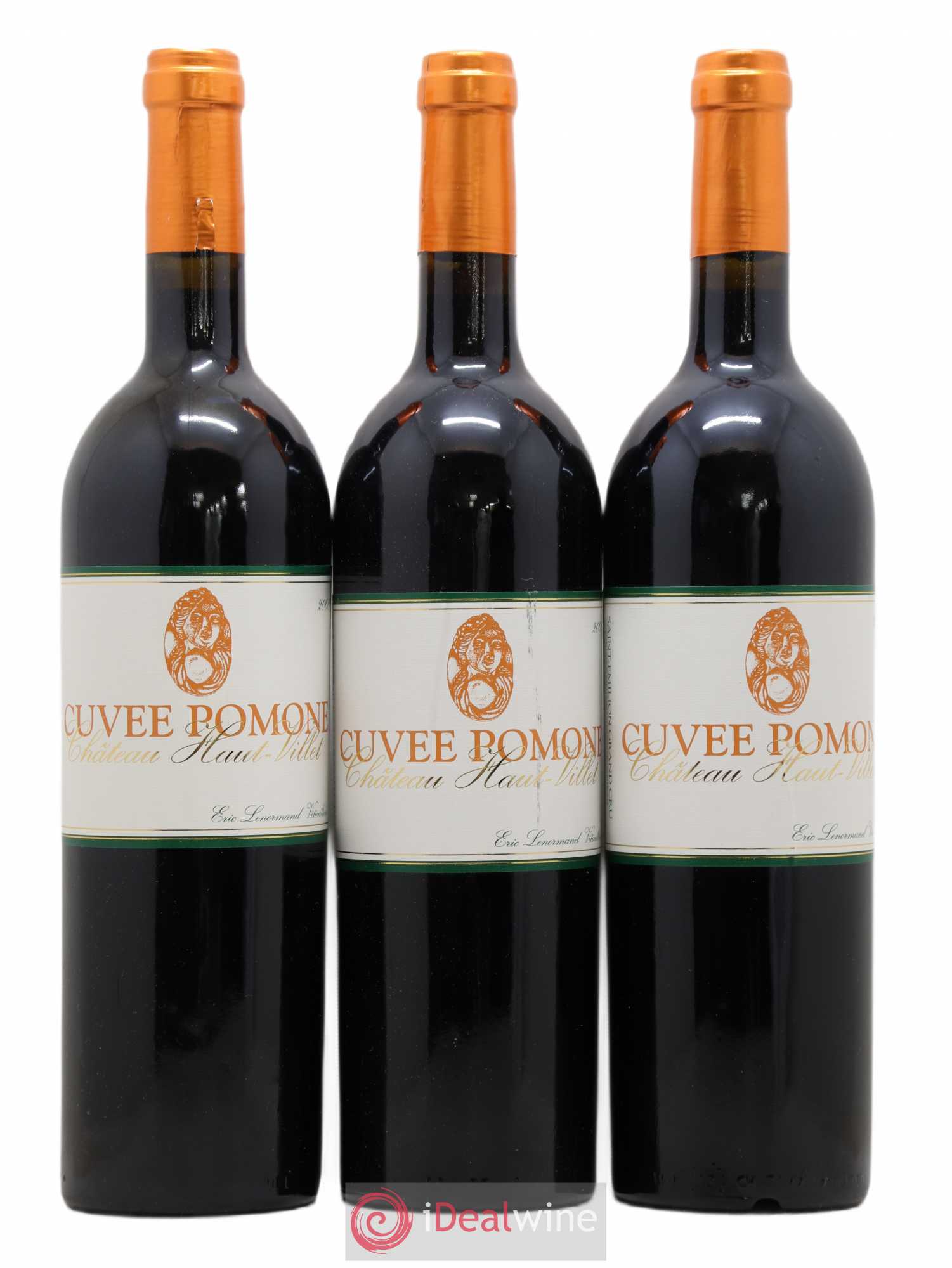 Saint-Émilion Grand Cru Château Haut Villet Cuvee Pomone 2008 - Posten von 3 Flaschen - 0