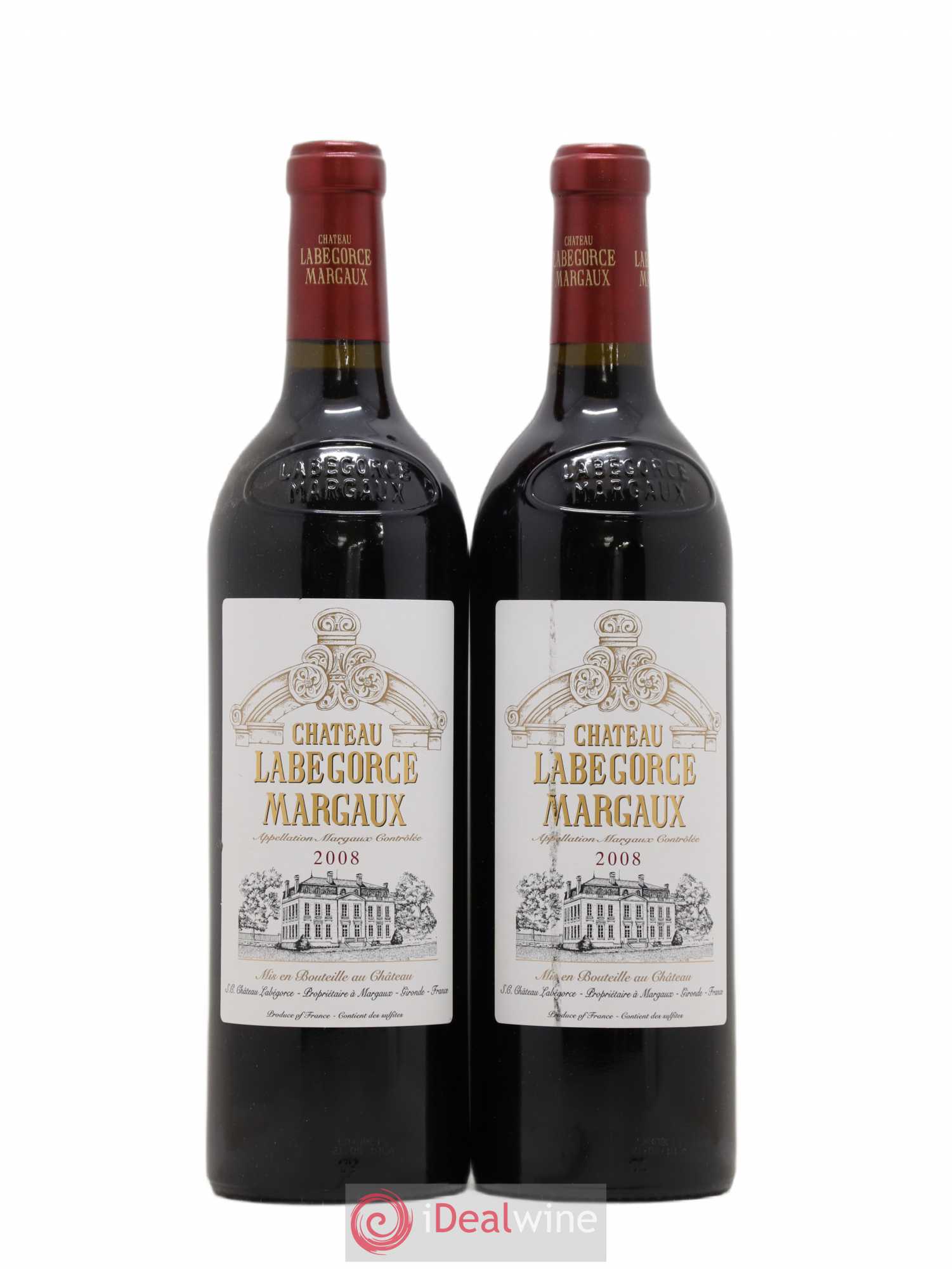 Château Labegorce Cru Bourgeois 2008 - Lot de 2 bouteilles - 0