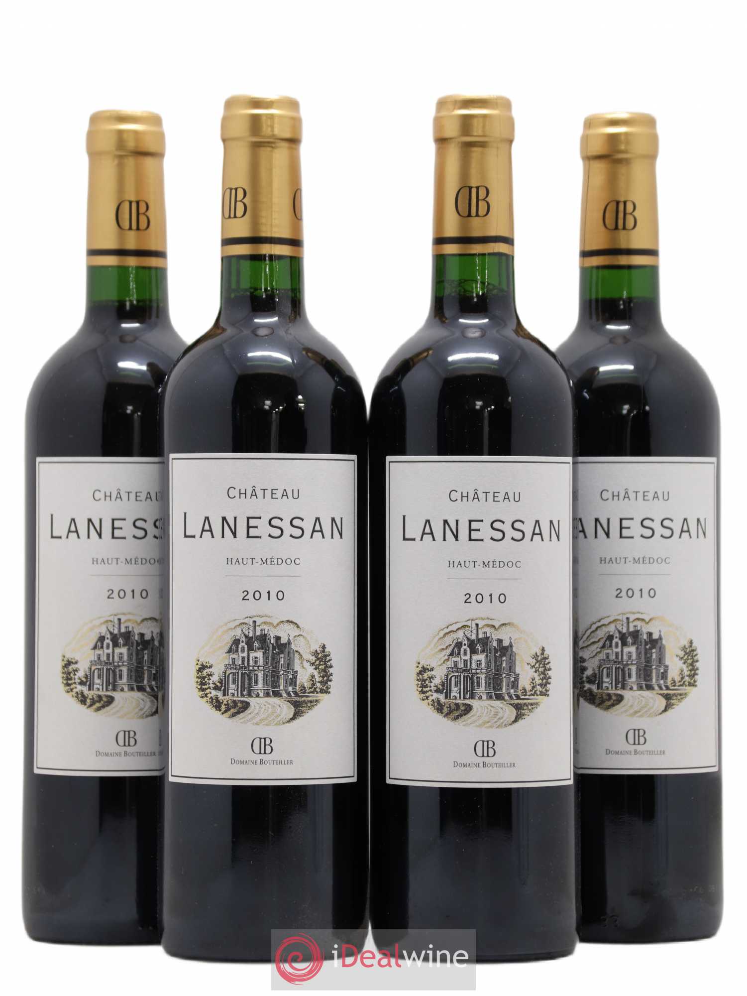 Château Lanessan Cru Bourgeois 2010 - Lot de 4 bouteilles - 0