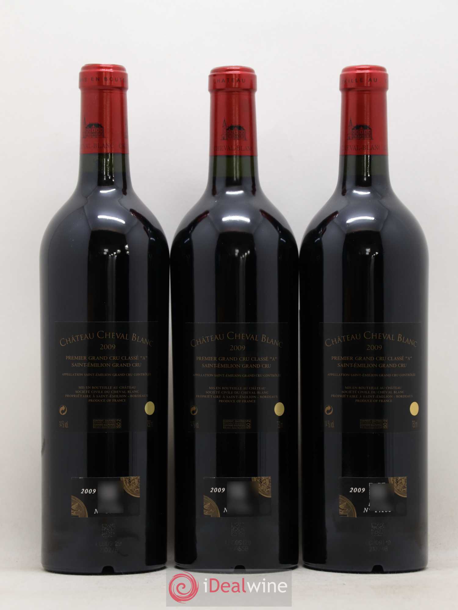 Château Cheval Blanc 1er Grand Cru Classé A 2009 - Lot de 6 bouteilles - 2