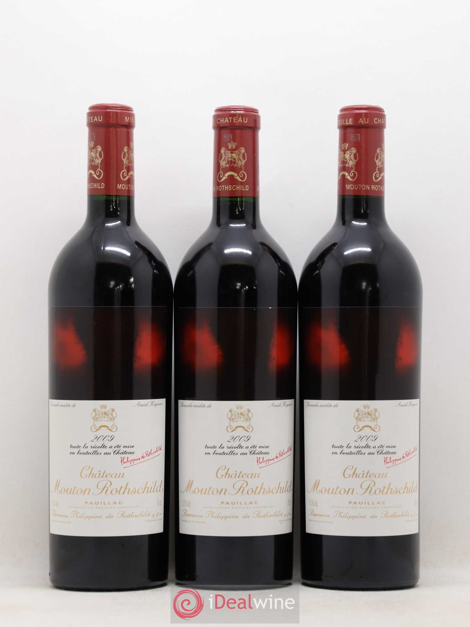 Château Mouton Rothschild 1er Grand Cru Classé 2009 - Lot de 12 bouteilles - 3
