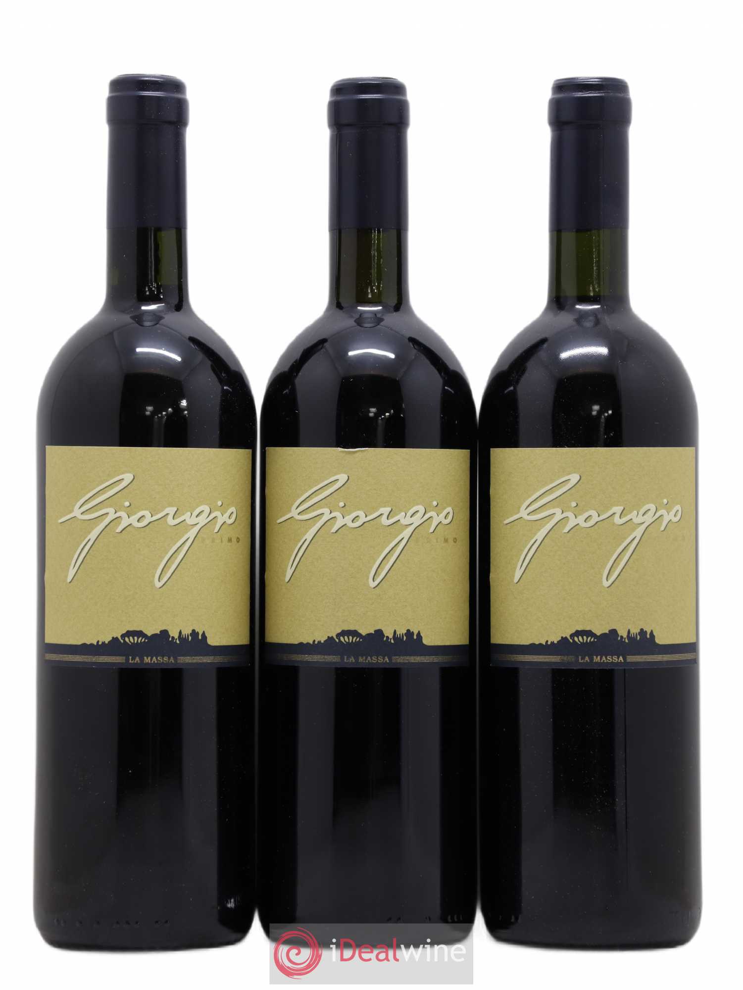 Toscana IGT La Massa Giorgio Primo 2003 - Lot de 3 bouteilles - 0