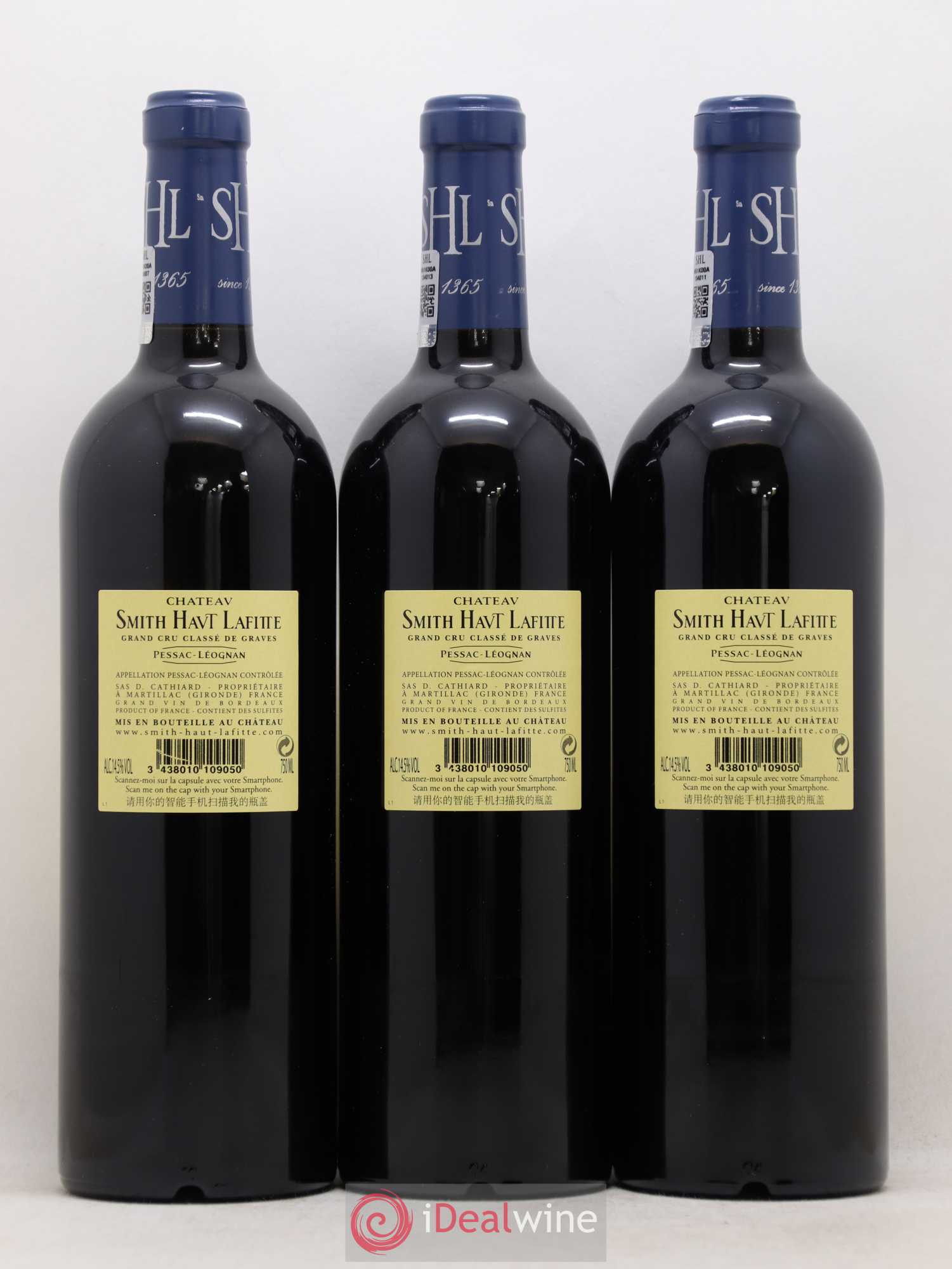 Château Smith Haut Lafitte Cru Classé de Graves 2009 - Lot de 6 bouteilles - 4