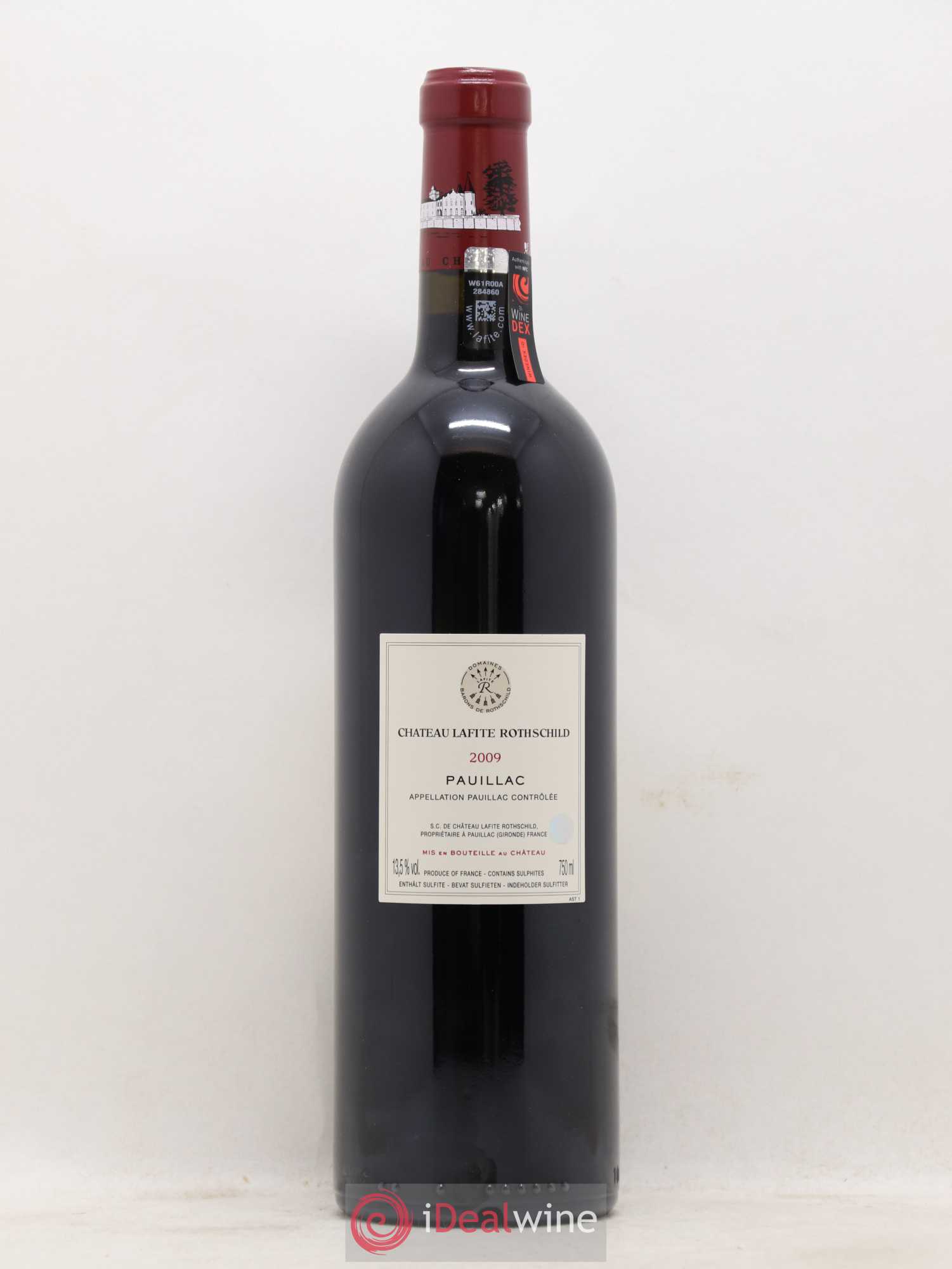 Château Lafite Rothschild 1er Grand Cru Classé 2009 - Lot de 1 bouteille - 1