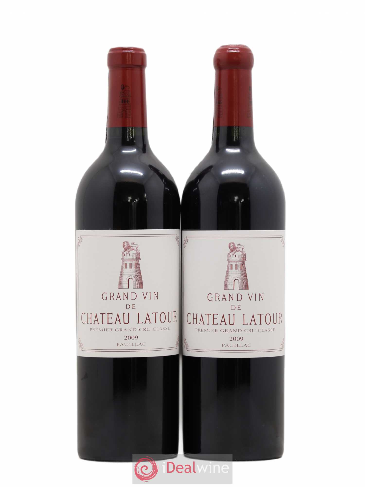 Château Latour 1er Grand Cru Classé 2009 - Lot de 2 bouteilles - 0