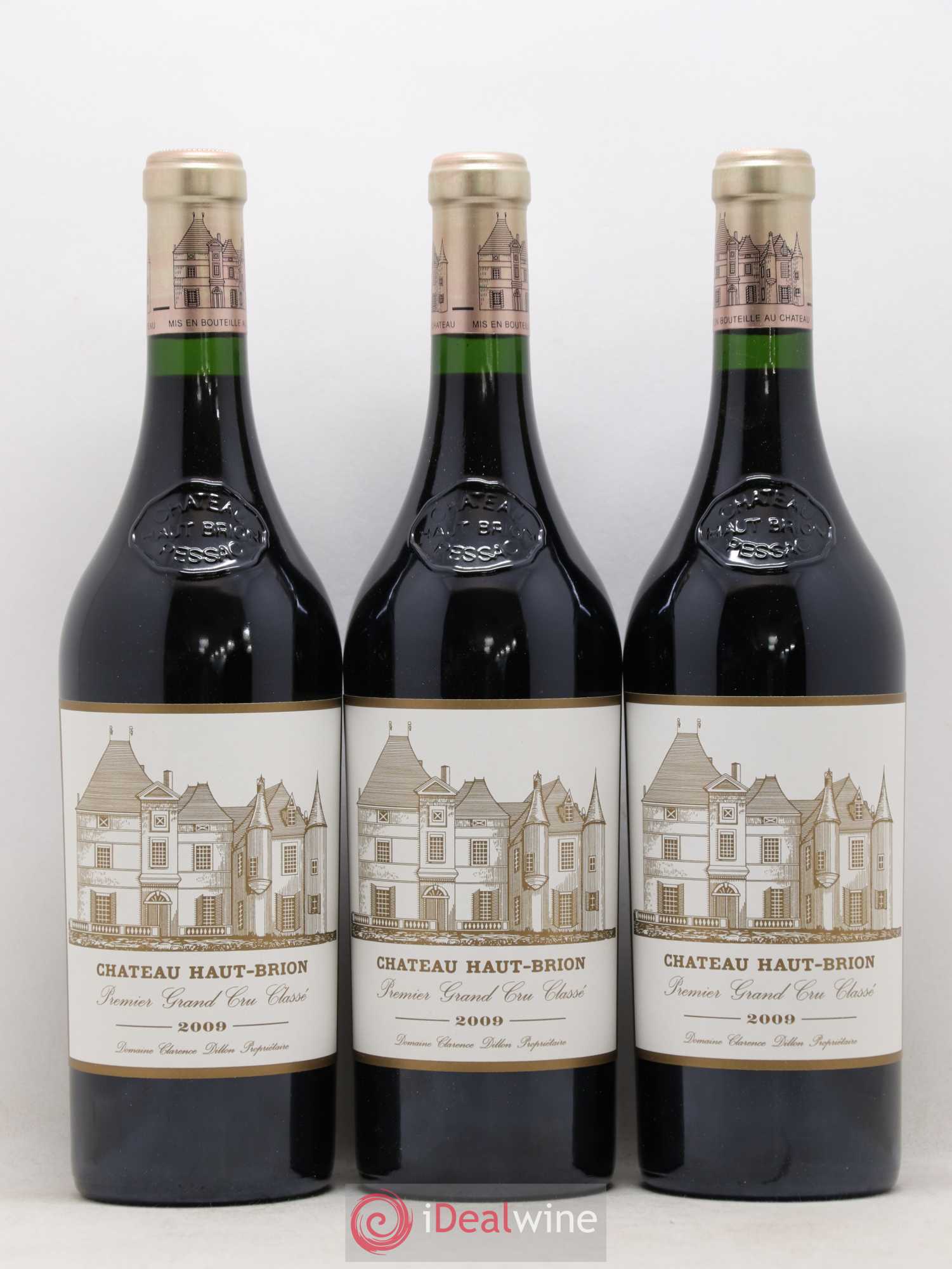 Château Haut Brion 1er Grand Cru Classé 2009 - Lot de 12 bouteilles - 1