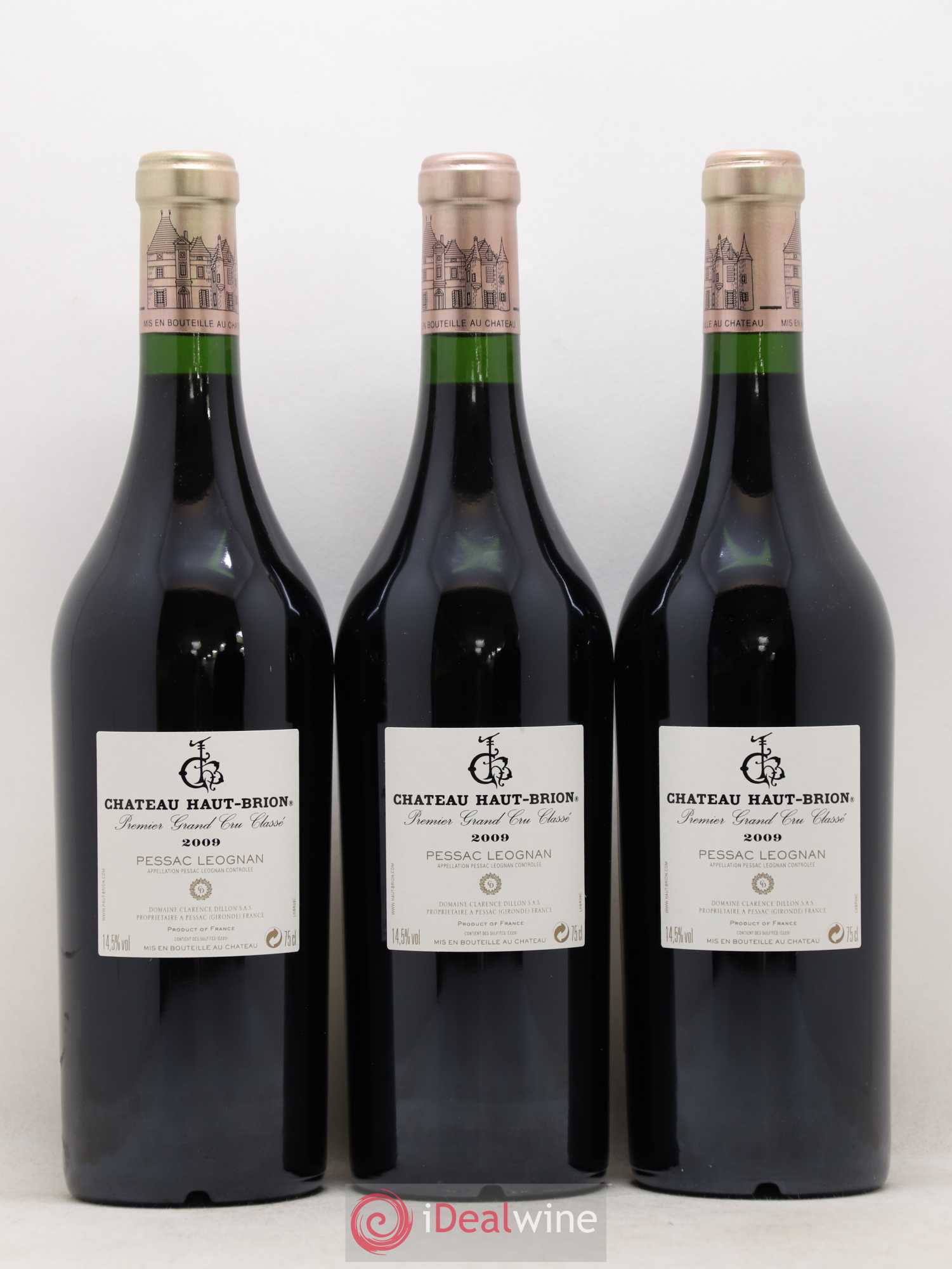 Château Haut Brion 1er Grand Cru Classé 2009 - Lot de 12 bouteilles - 4