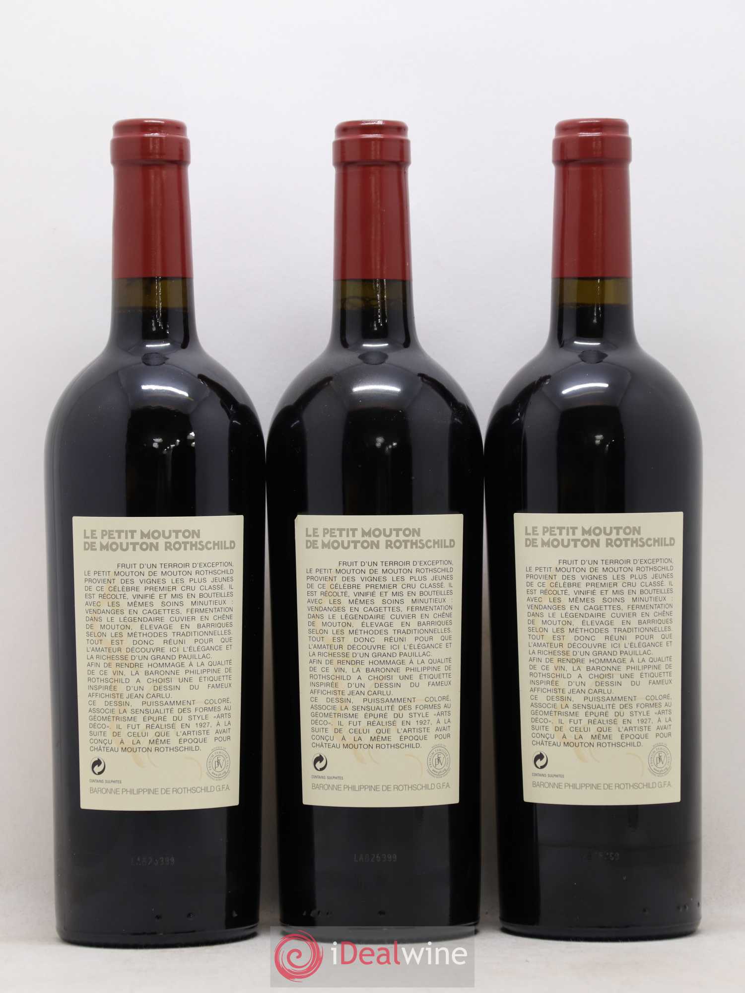 Petit Mouton Second Vin 2010 - Lot de 6 bouteilles - 2