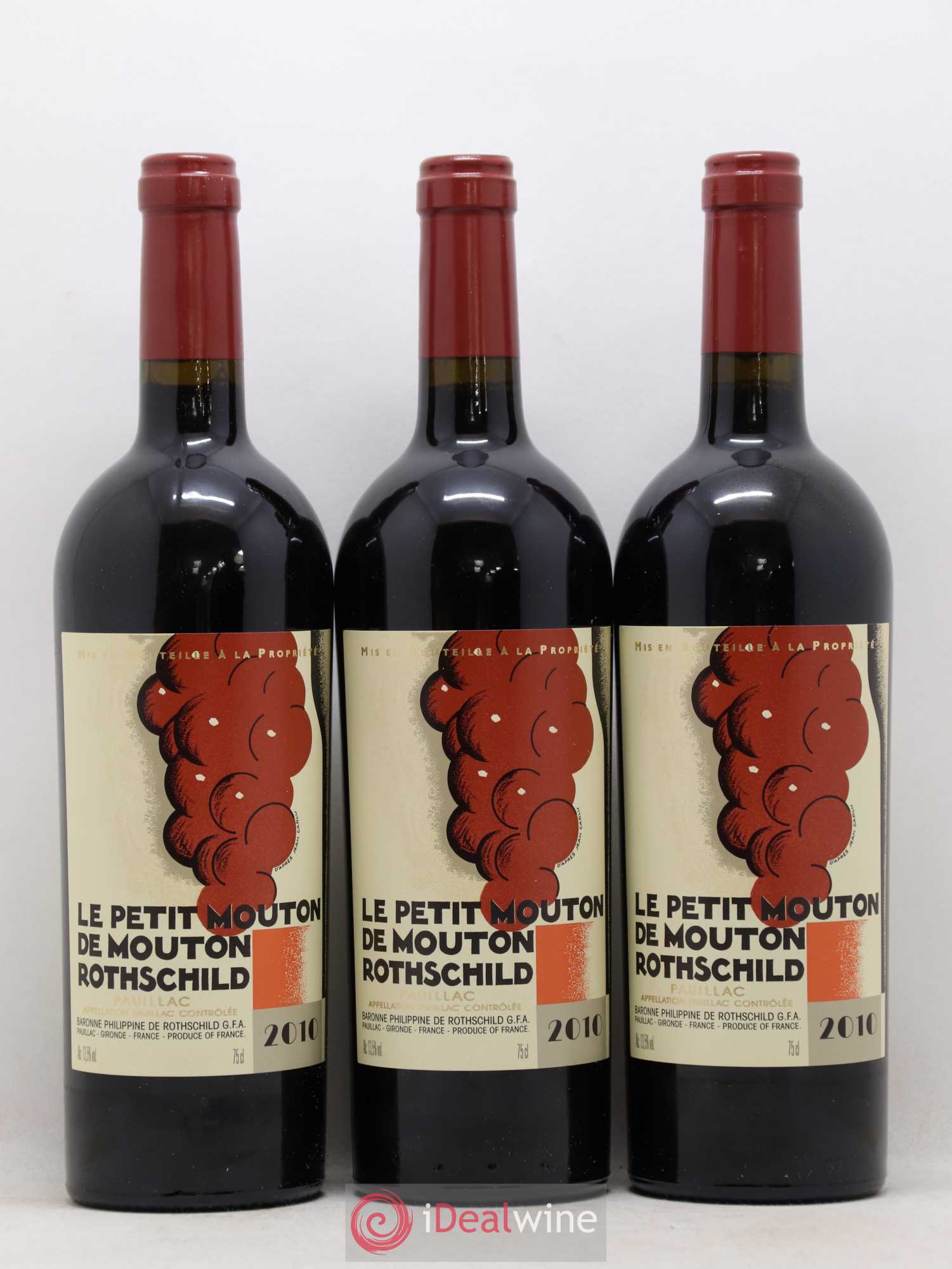 Petit Mouton Second Vin 2010 - Lot de 6 bouteilles - 3