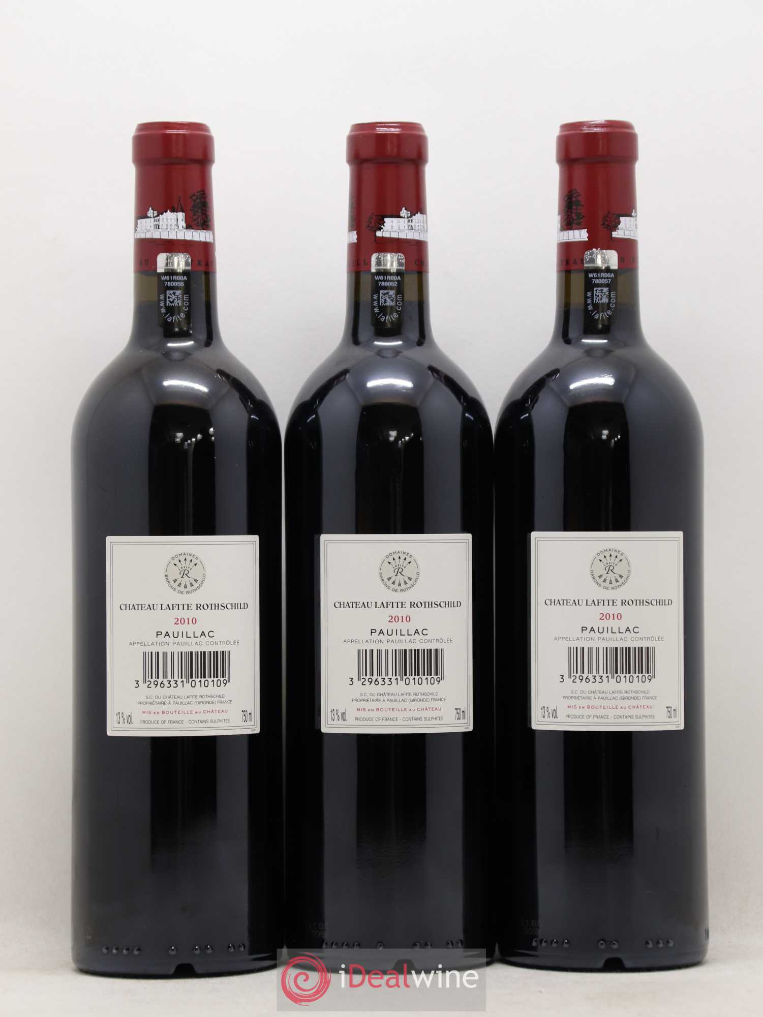 Château Lafite Rothschild 1er Grand Cru Classé 2010 - Lot de 6 bouteilles - 4
