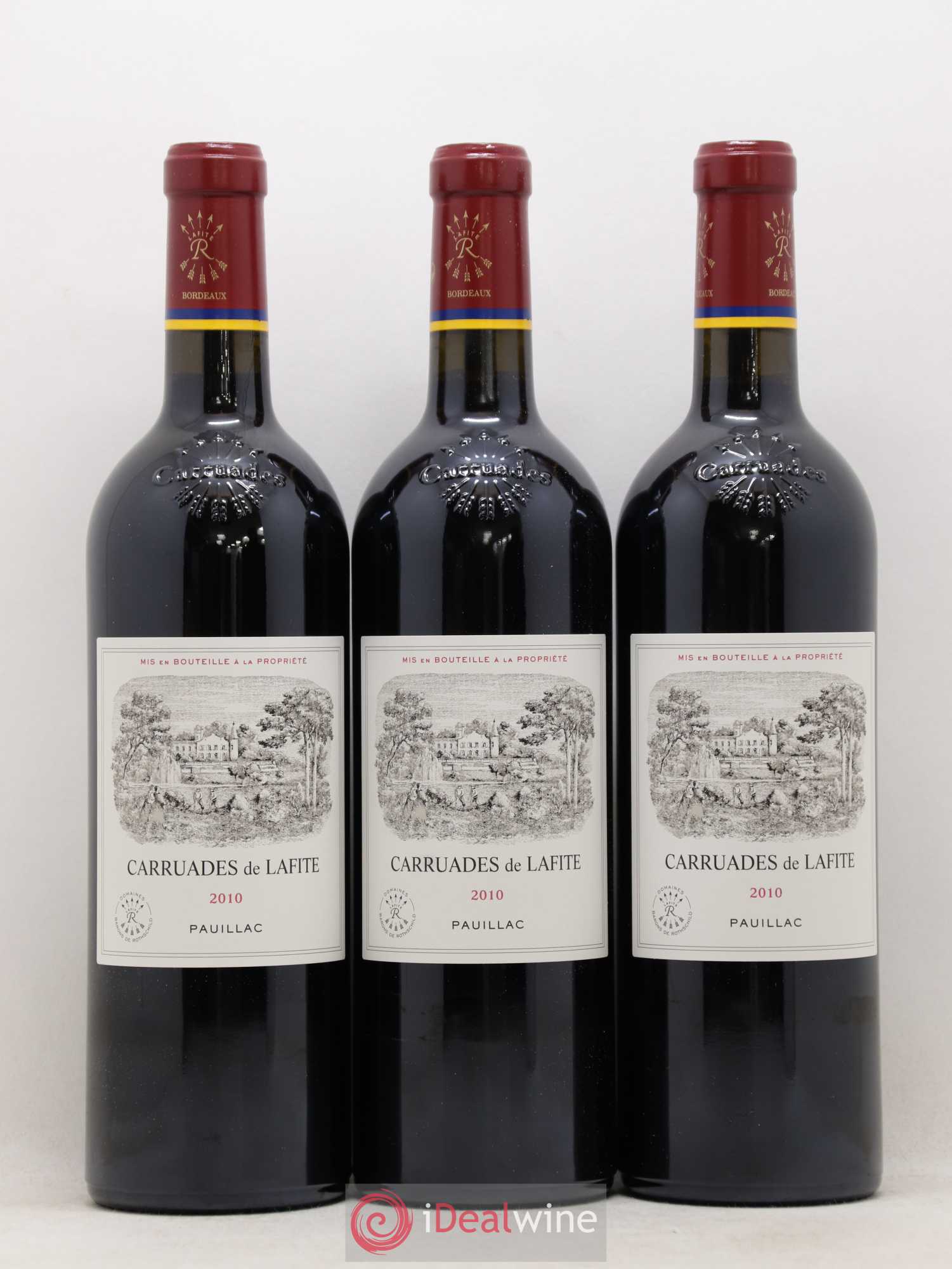 Carruades de Lafite Rothschild Second Vin 2010 - Lot de 6 bouteilles - 1