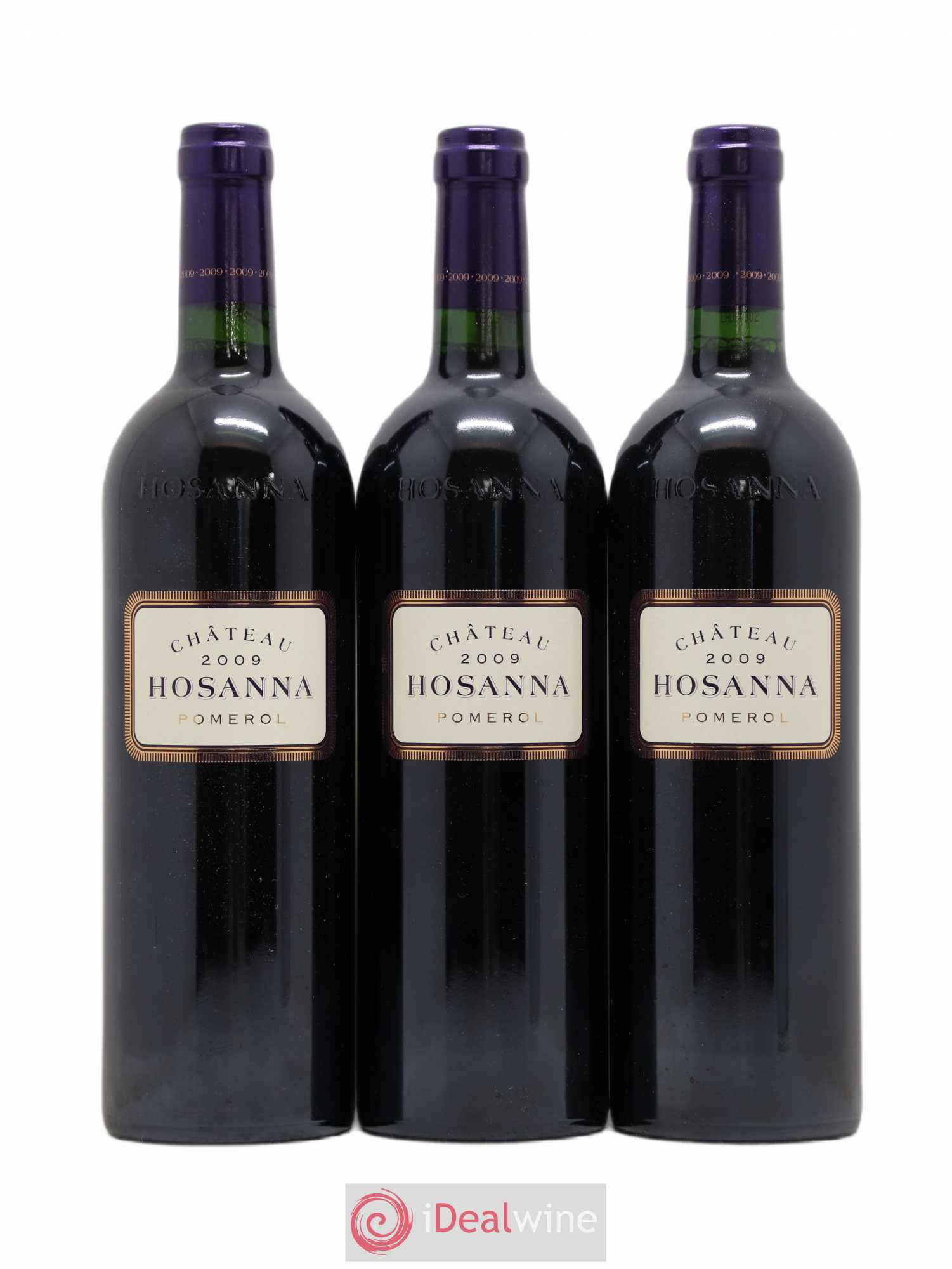 Château Hosanna 2009 - Lot de 3 bouteilles - 0