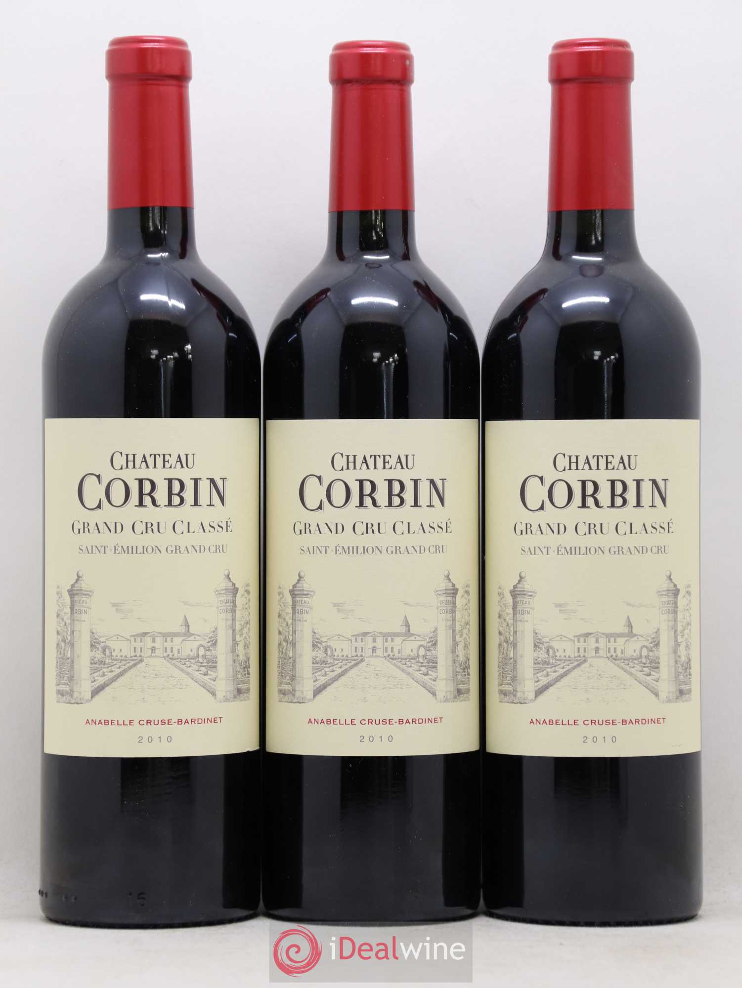 Château Corbin Grand Cru Classé 2010 - Lot de 6 bouteilles - 2