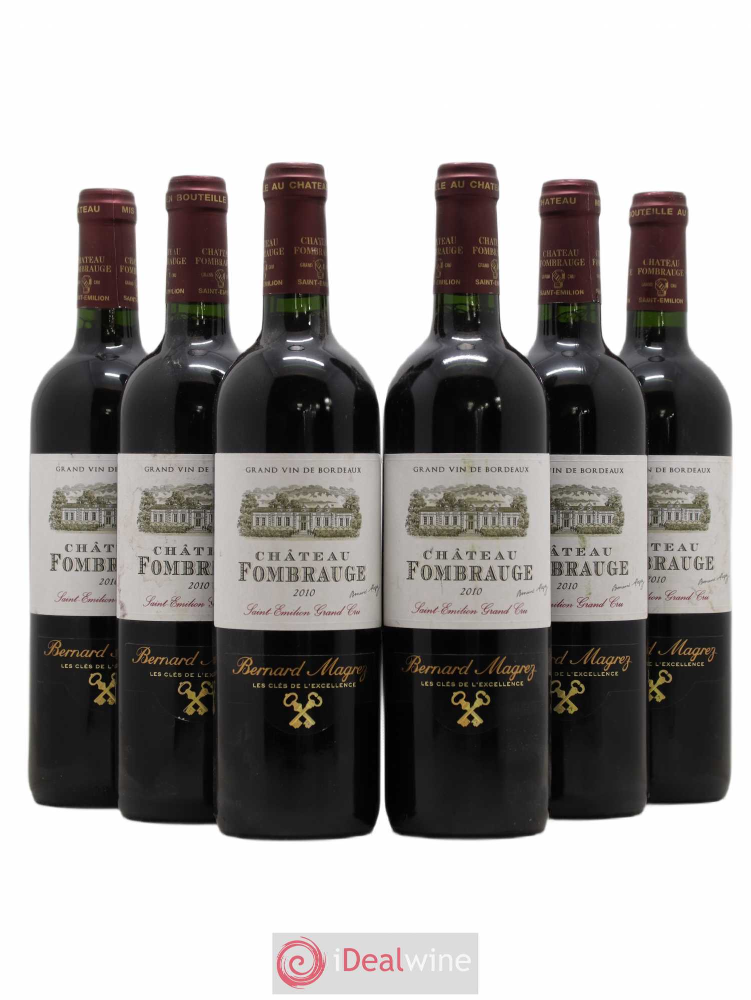 Château Fombrauge Grand Cru Classé 2010 - Lot de 6 bouteilles - 0